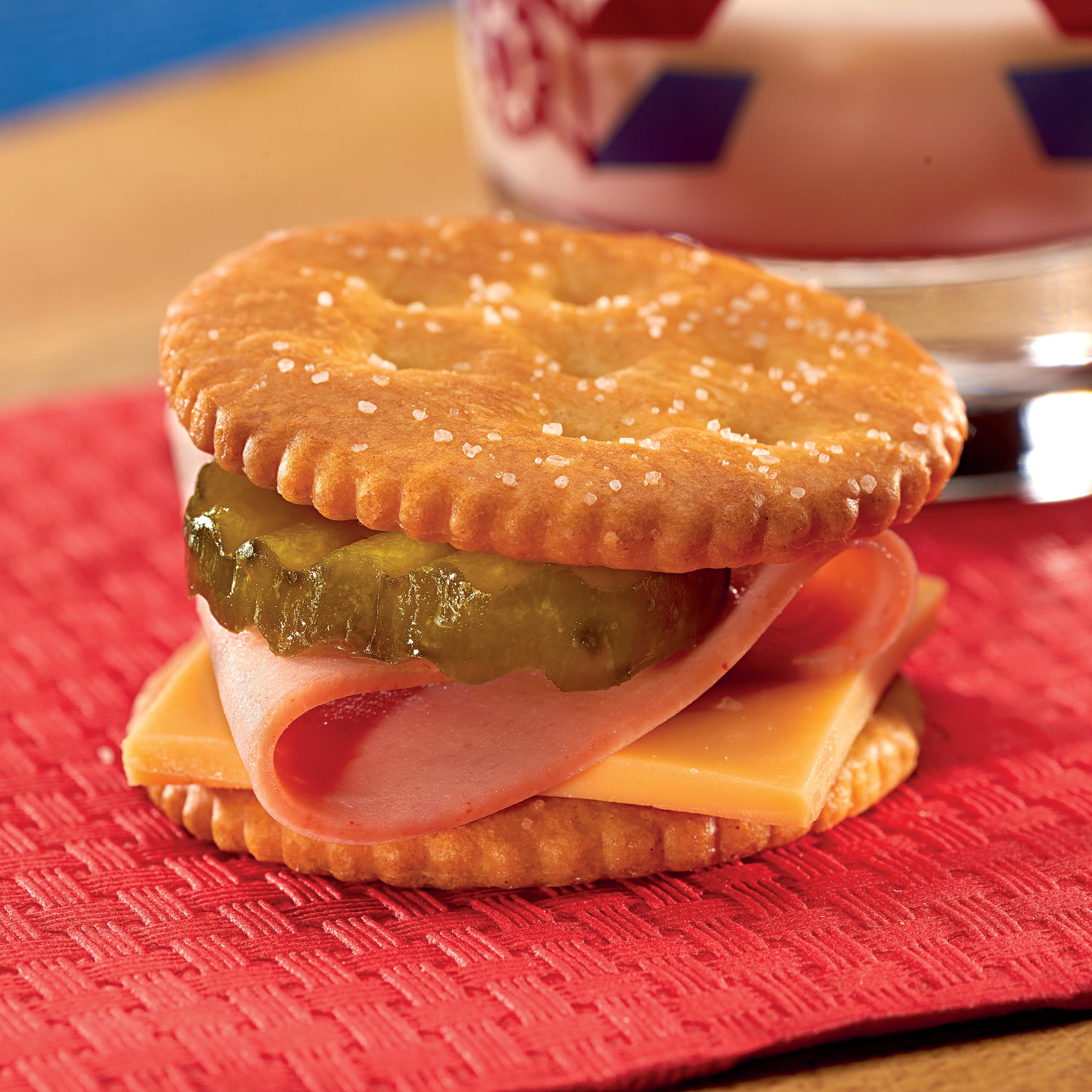 RITZ Whole Wheat Crackers, Crispy Baked Snack Crackers for Appetizers and Lunch (3 Pack, 12.9 oz) ckir5