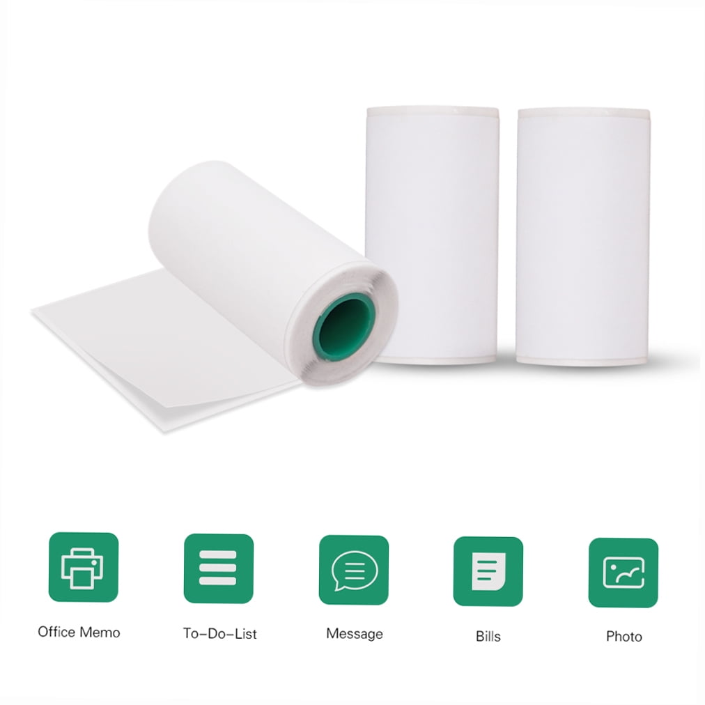 Peripage Thermal Paper Sticker Labels (White, 3 Rolls, 2.2 in x 1.2 in) dmyus - Image 3