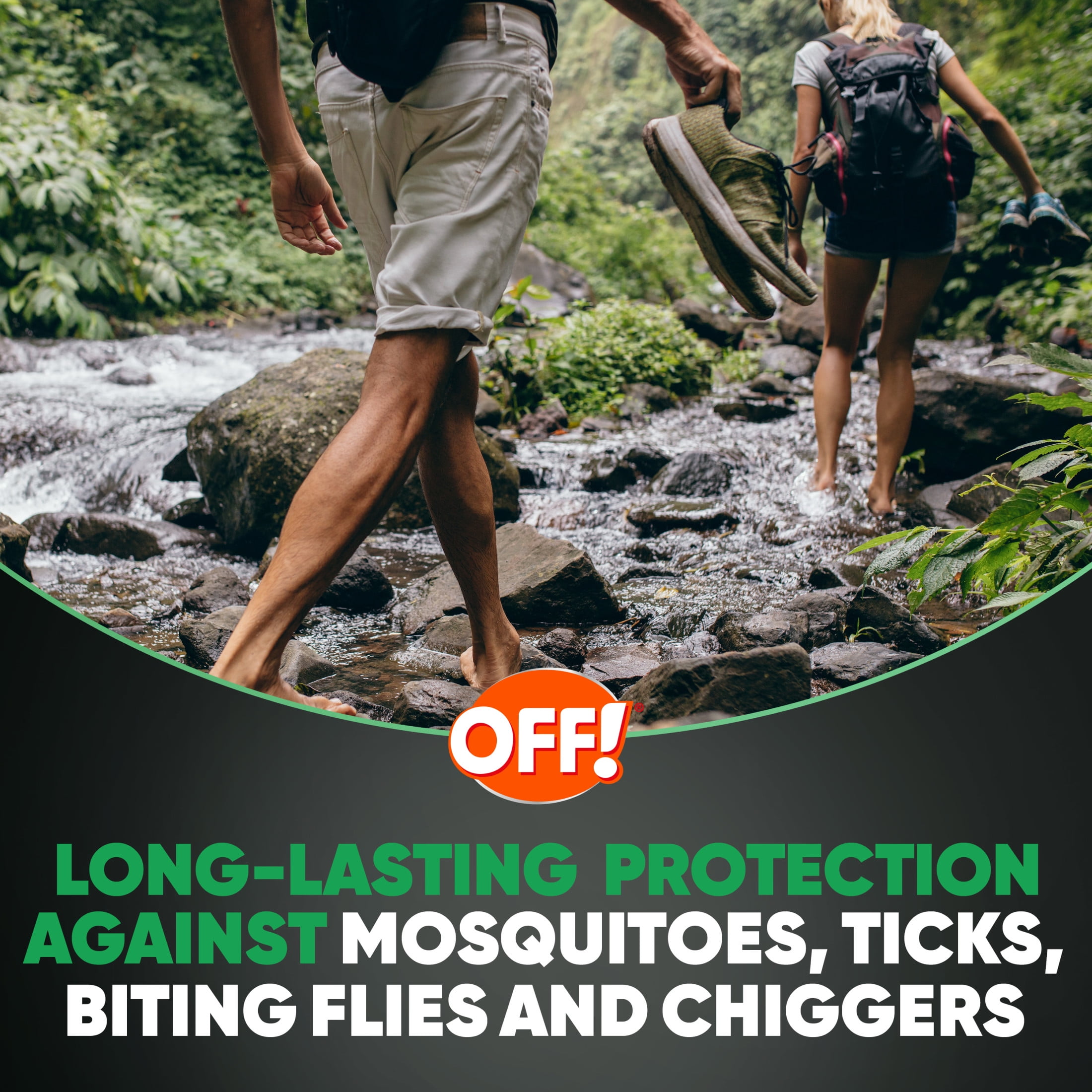 OFF! Deep Woods Sportsmen Insect Repellent, Long-Lasting Mosquito and Tick Protection (9 oz) 3ofex