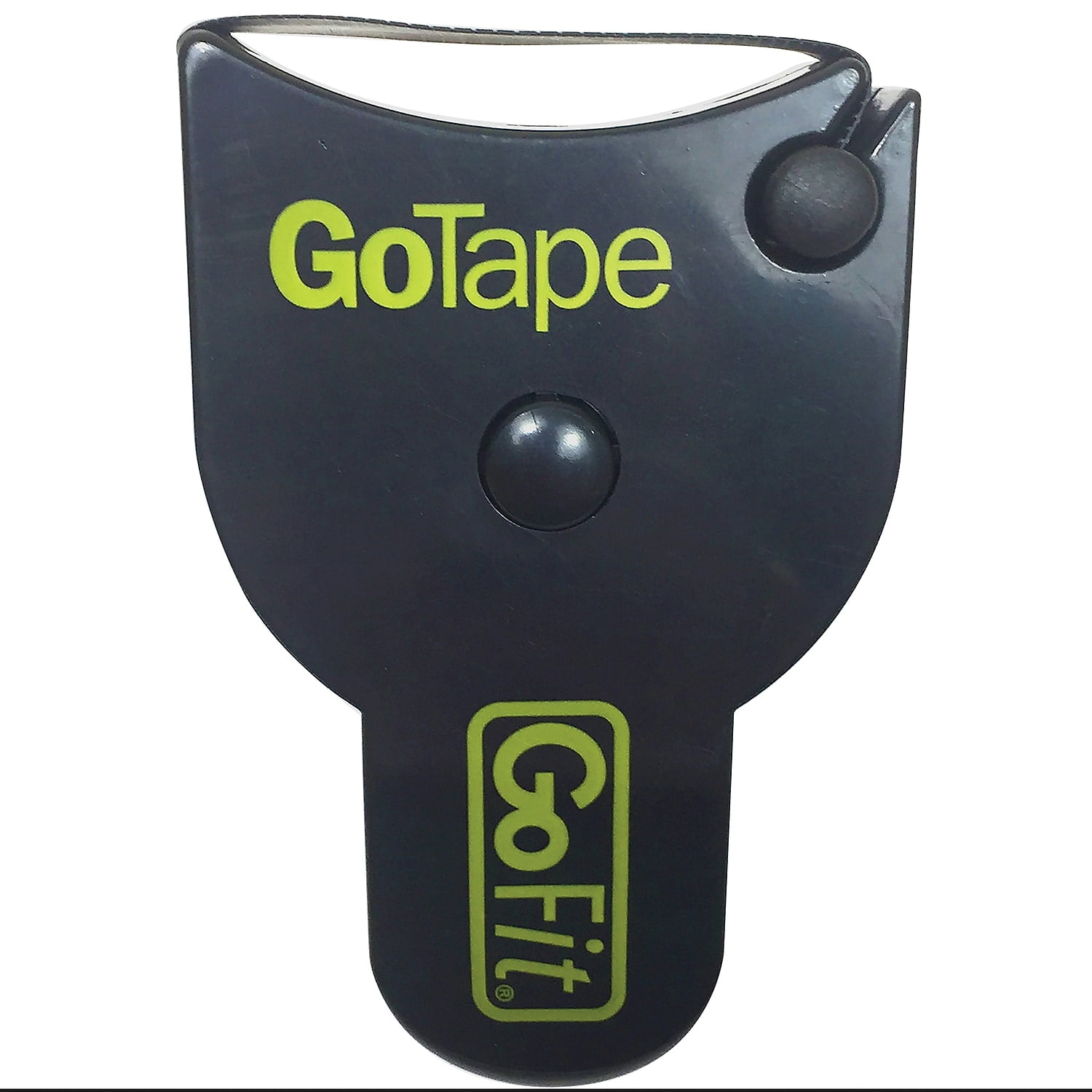GoFit Body Measurement Tape, Retractable Fitness Measuring Tool for Accurate Body Tracking (Black, 61 in) a9eoh