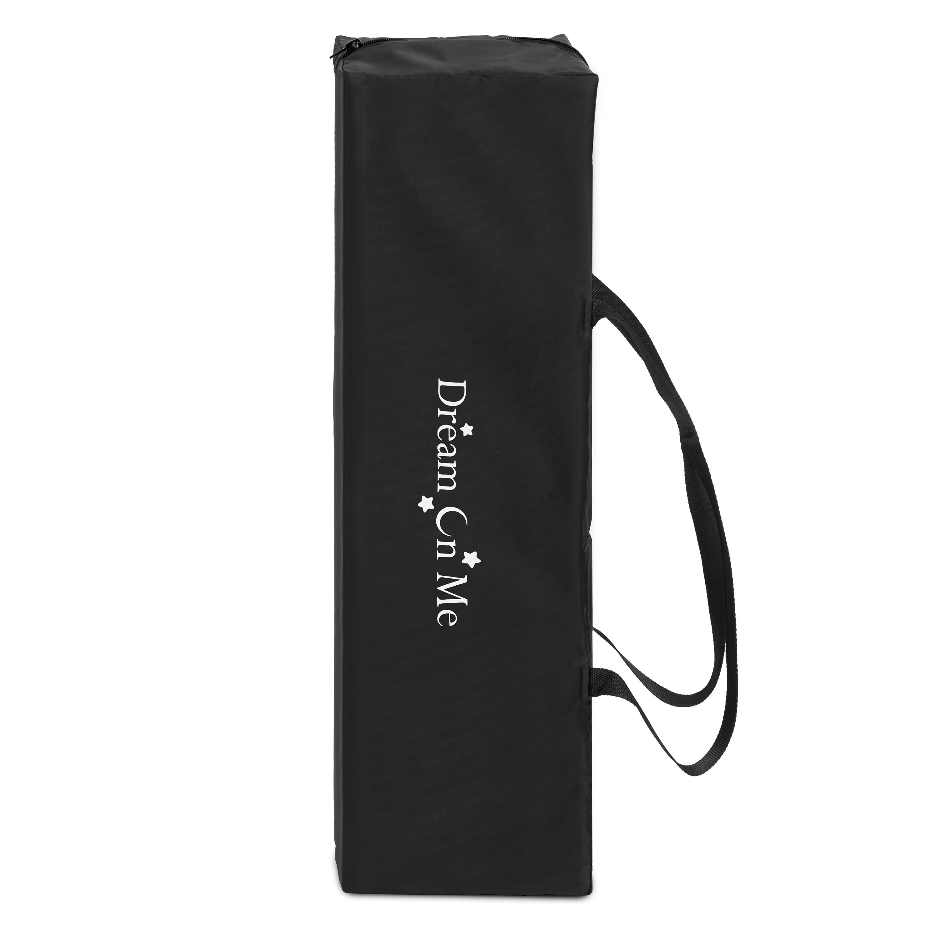 Dream On Me Zodiak Portable Playard with Carry Bag and Shoulder Strap (Black, 40 in x 27.5 in x 25.5 in) ru2lj