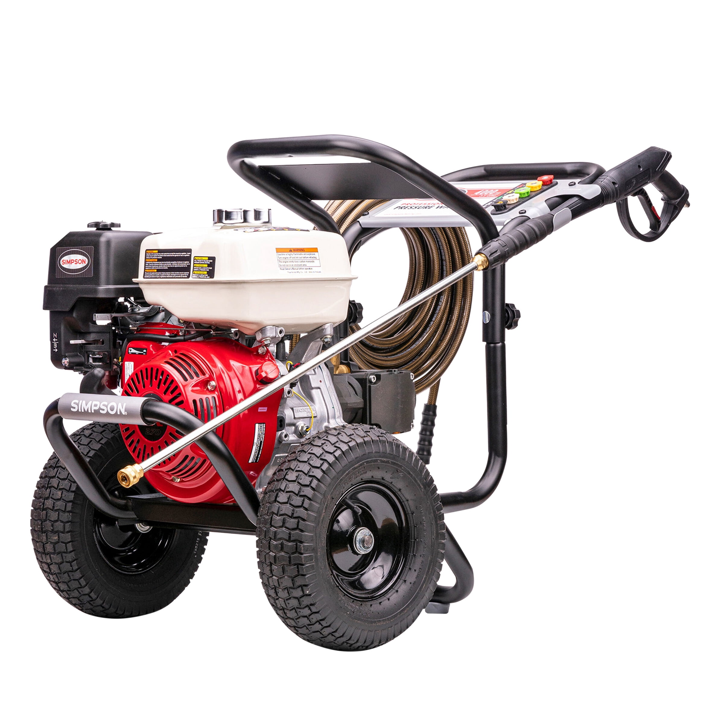 Simpson PowerShot 4000 PSI 3.5 GPM Professional Gas Pressure Washer with AAA Triplex Pump (4000 PSI, 3.5 GPM) 3s88g