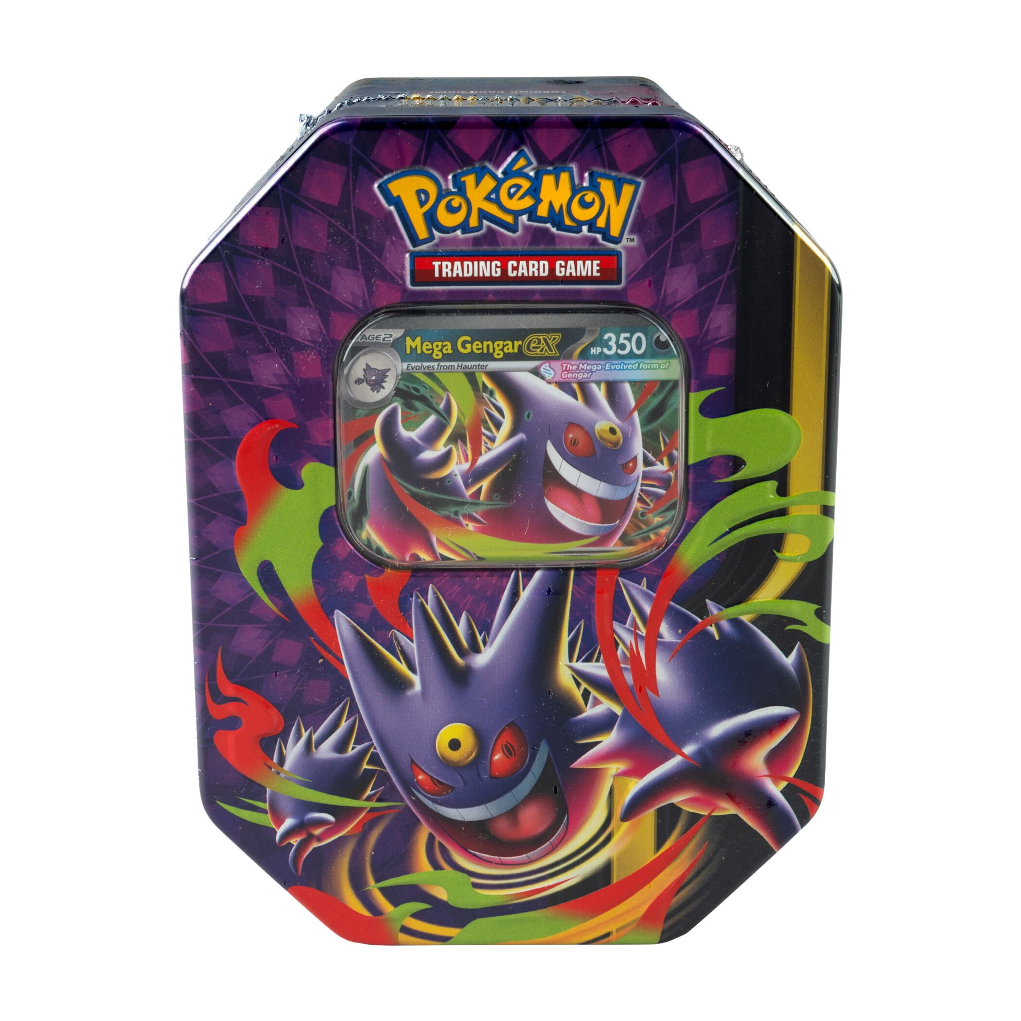 Pokémon Trading Card Game Mega Moonlit Tin (4 Booster Packs, 1 Promo Card) uc9iv