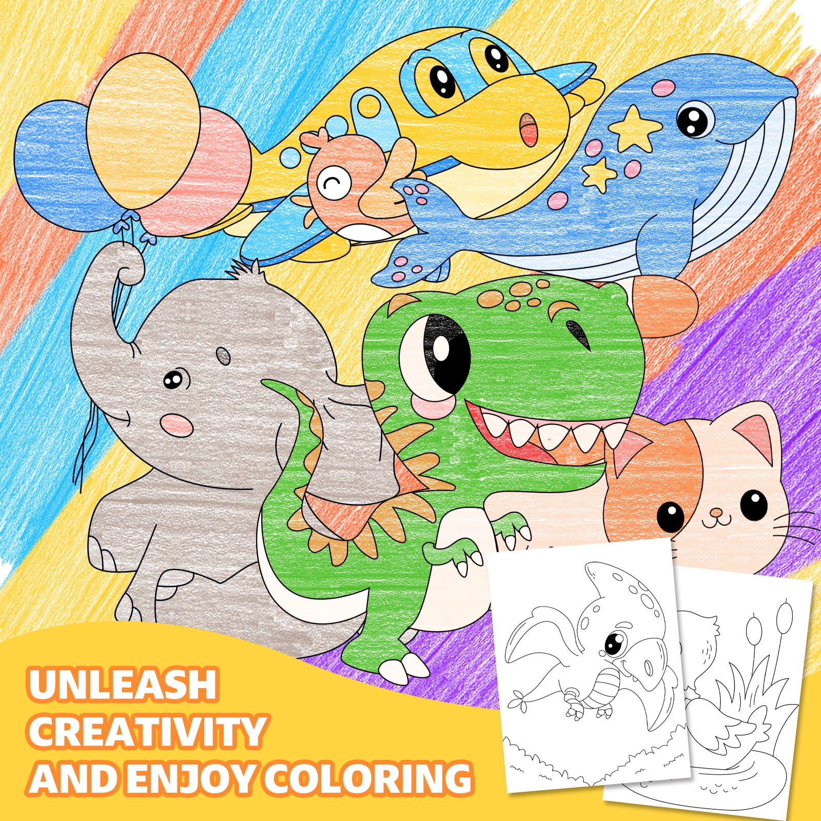 Elfew Coloring and Activity Books for Kids, Educational Mazes and Creative Art Set (20 Pack, 6.7 in x 5.1 in) sfvhh
