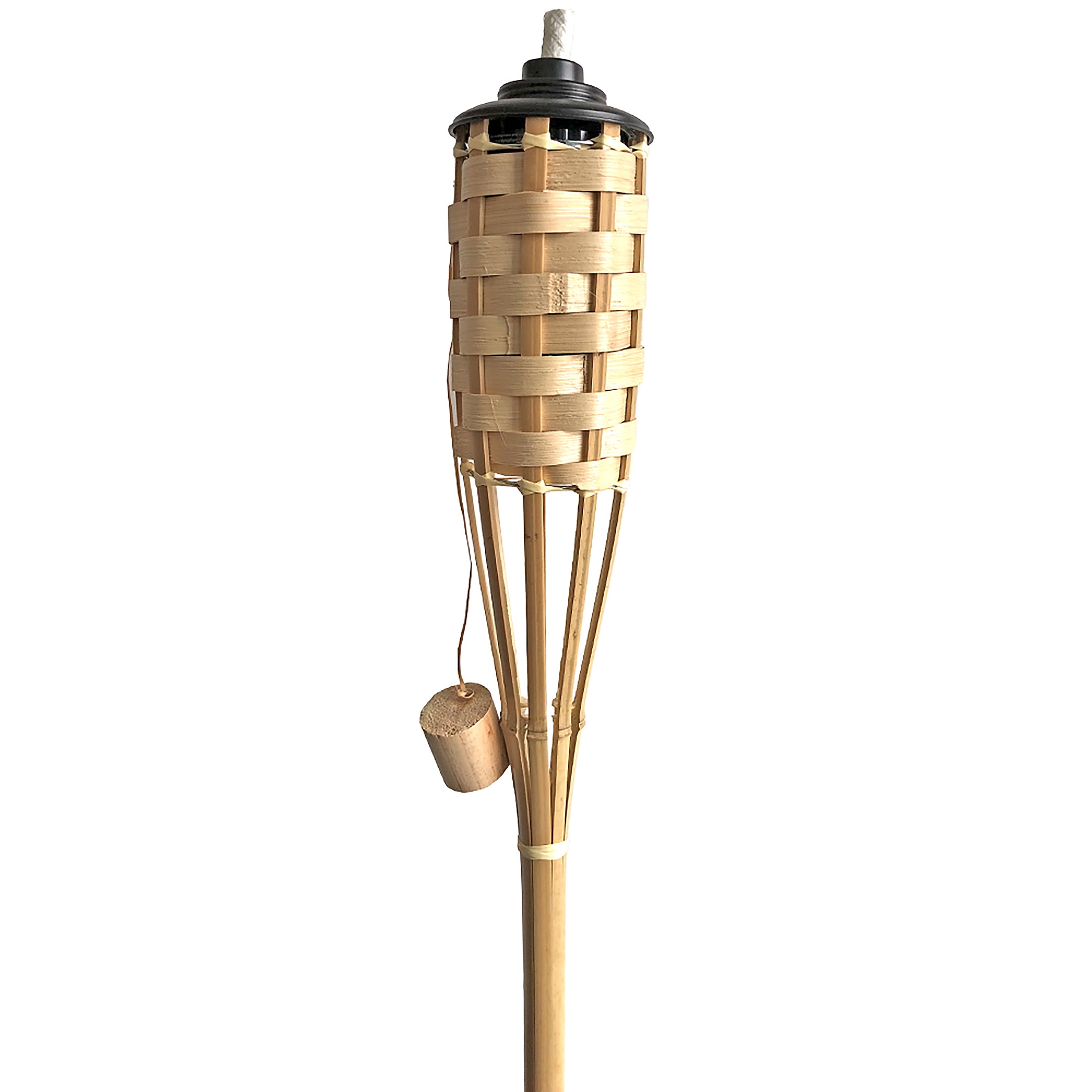 Mainstays Bamboo Outdoor Garden Torch (Natural, 57 in) asgy5