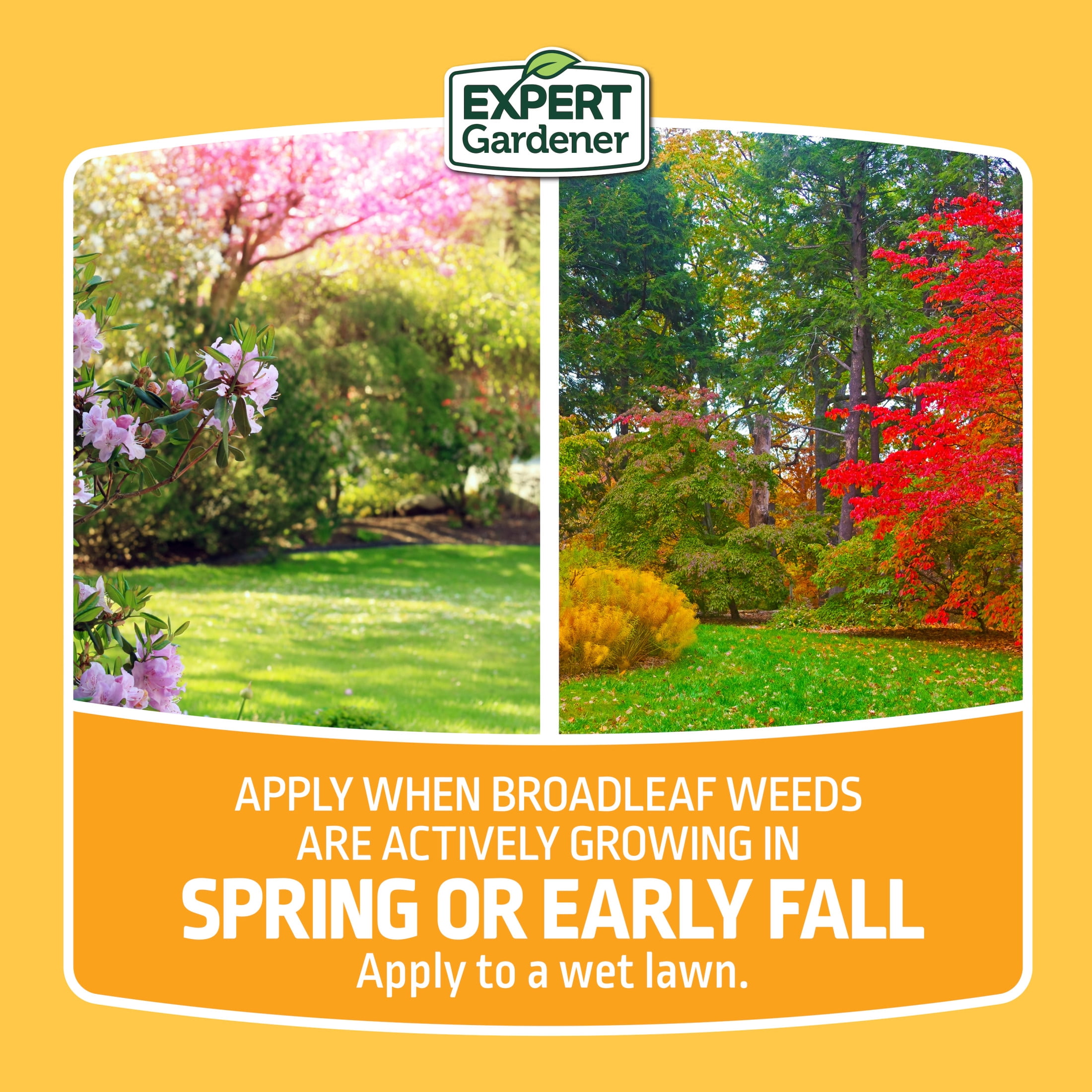 Expert Gardener Weed and Feed Fertilizer 28-0-3, Lawn Care Treatment (13.2 lb) m57c0