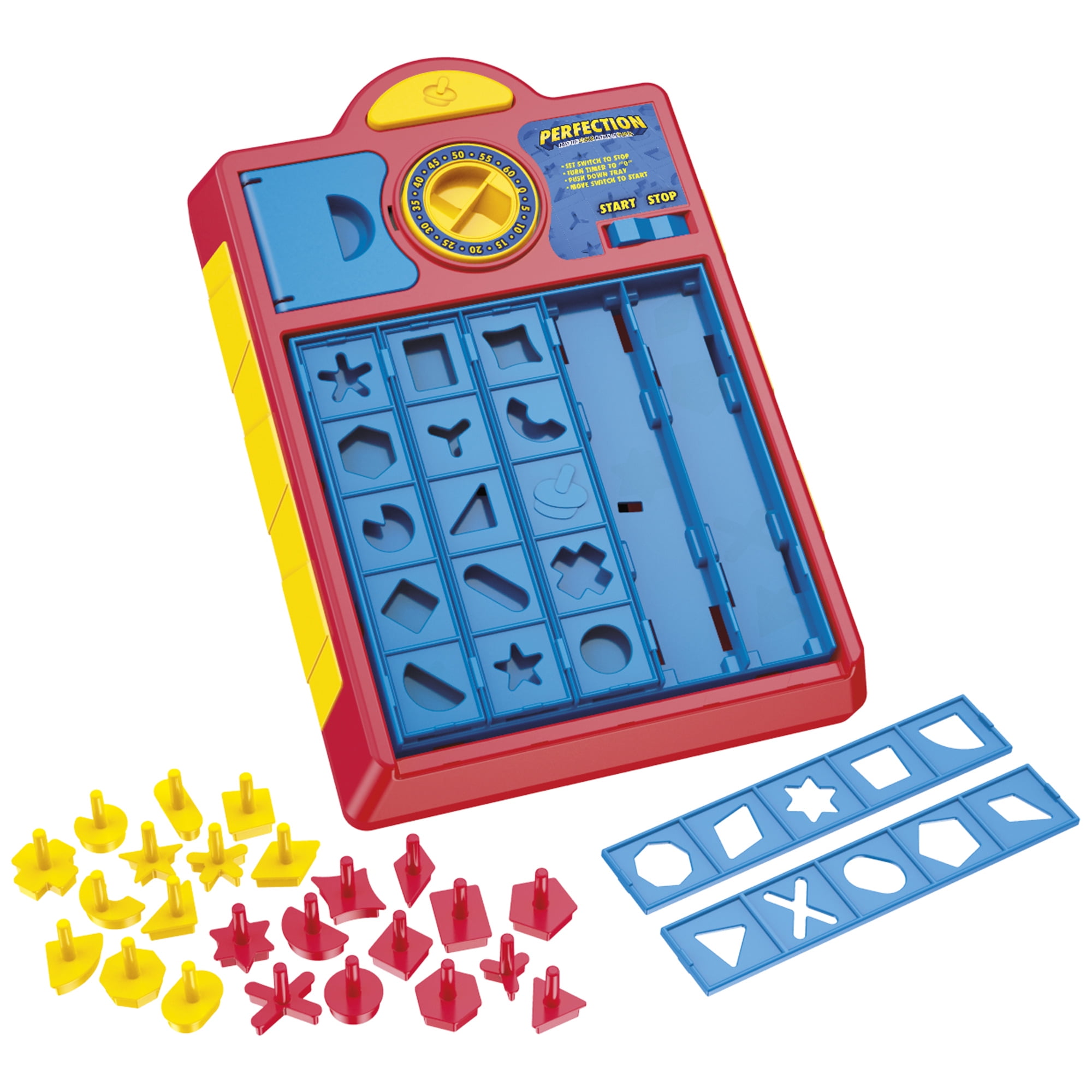 Perfection Kids Board Game, Fast-Paced Shape Matching Puzzle (1 Game Set) xmzf6