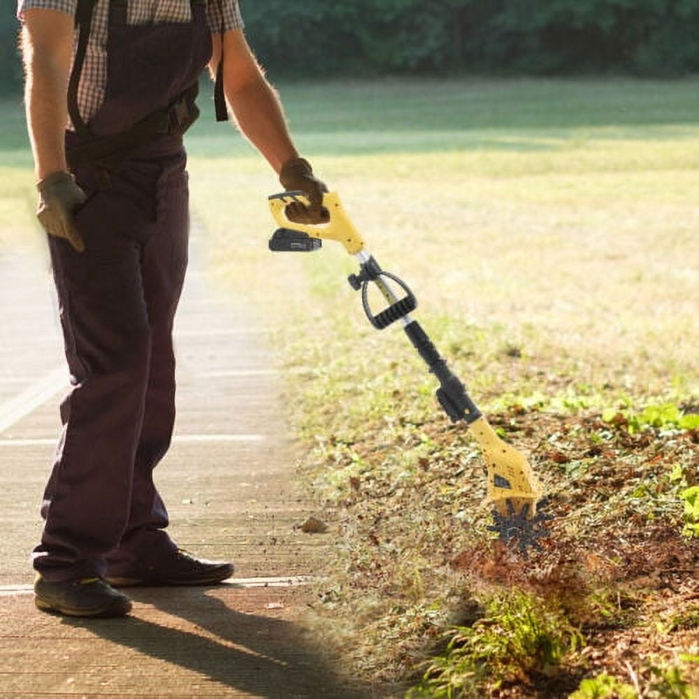 PAKKI 20V Cordless Electric Garden Tiller Cultivator (Black, 5.1 lb) ag50w