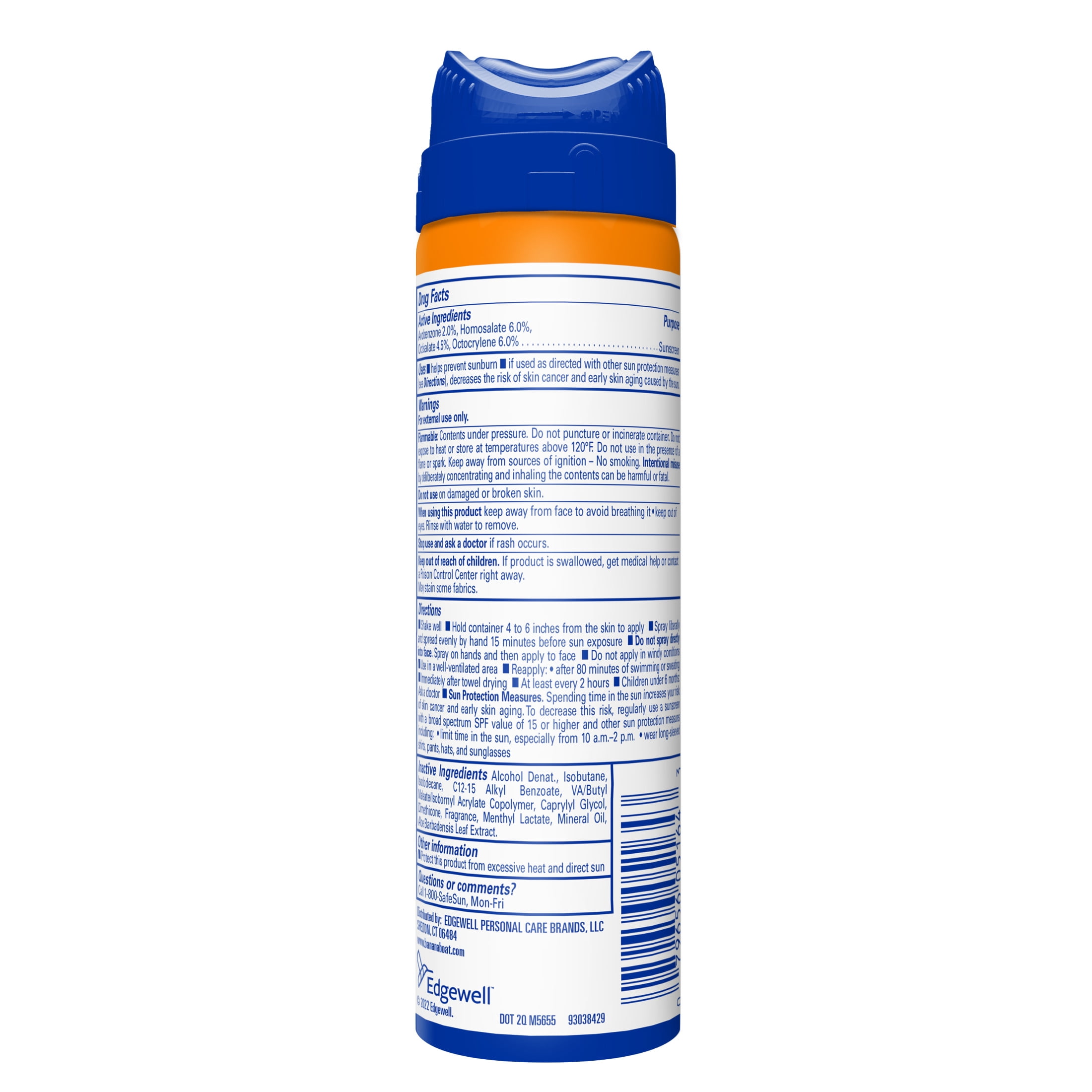 Banana Boat Sport Cool Zone SPF 30 Sunscreen Spray, Broad Spectrum Protection (1.8 oz) zct6b
