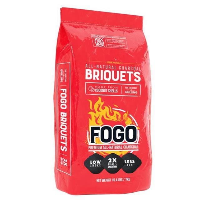 Hogan Supplies All Natural Charcoal Briquettes for Outdoor Grilling and BBQ (15.4 lb) 0fuoa