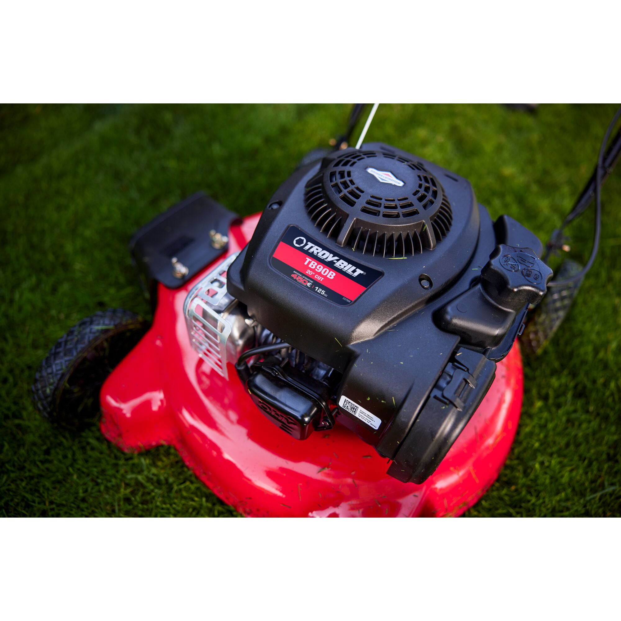 Troy-Bilt 125cc 20-in Gas Walk-Behind Push Mower (TB90B, 20-in) c4aw4