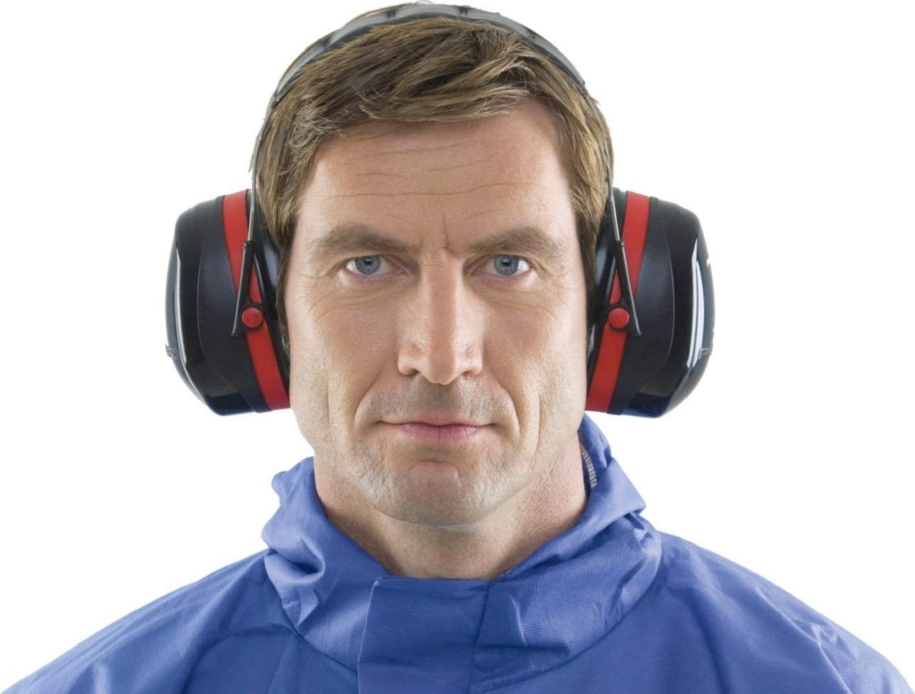 3M Peltor Optime III Hearing Protection Earmuffs (Black, One Size) q68mp