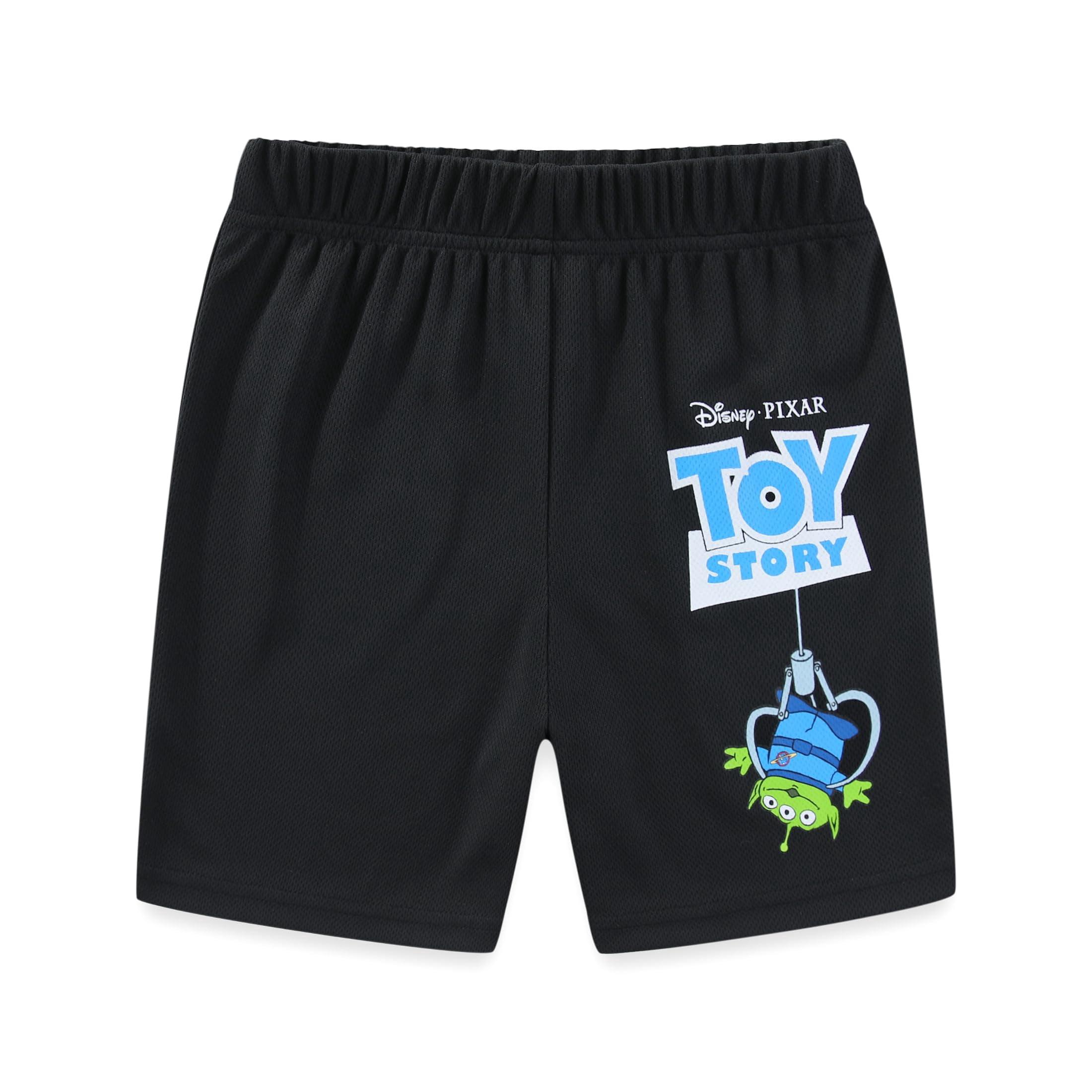 Disney Toy Story Woody and Buzz Lightyear Short Sleeve T-Shirt and Shorts Outfit Set (Blue, 2T-7) b4to3