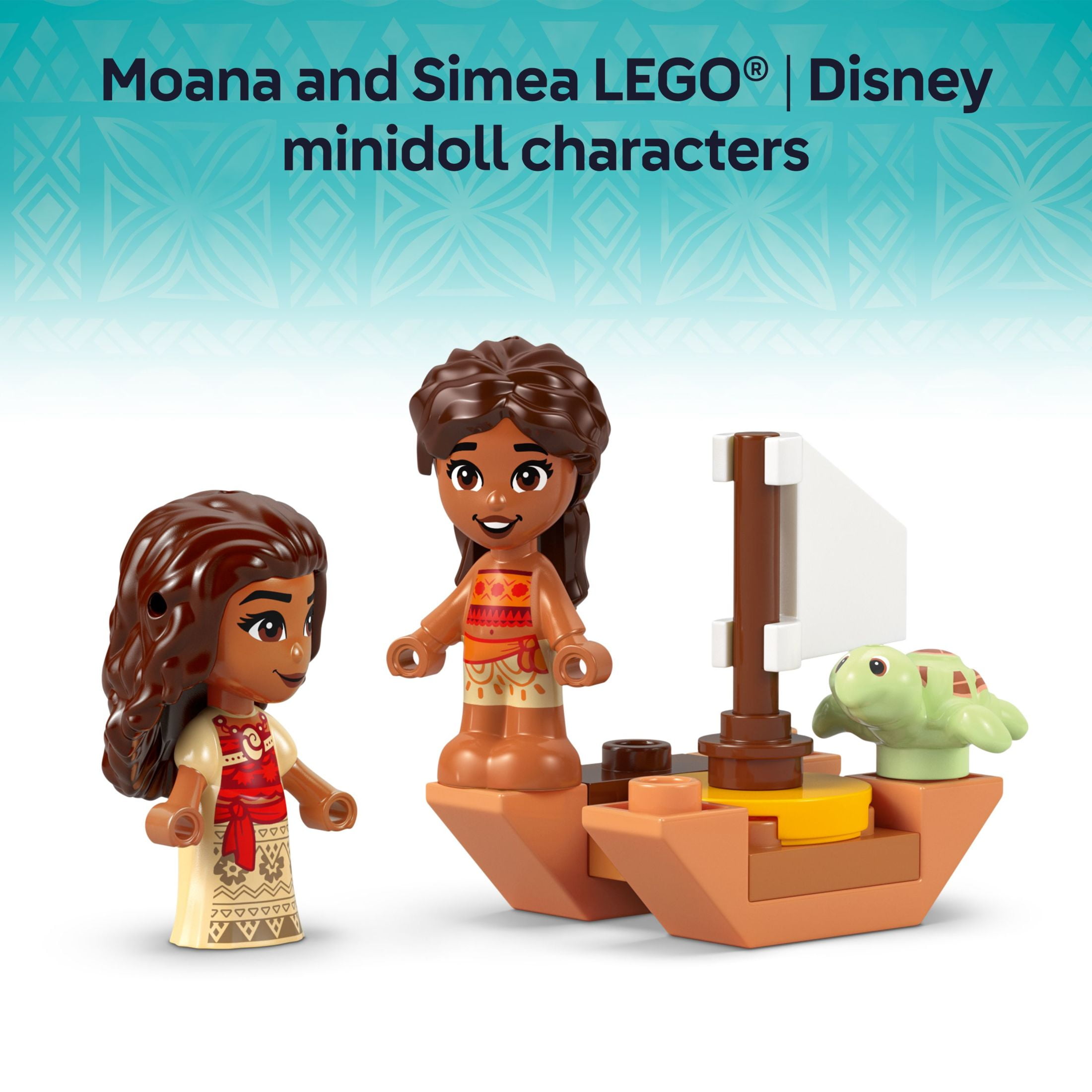 LEGO Disney Moana's Island Fun Building Set with Micro-Dolls and Pua Figure (4 in. Height) y7pvp