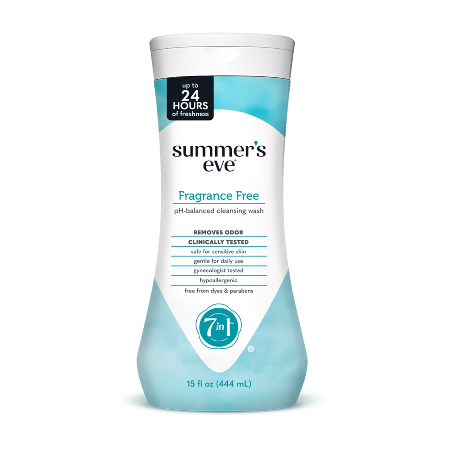 Summer's Eve Fragrance Free Daily Feminine Cleansing Wash (Sensitive Skin, 15 oz) h8i96