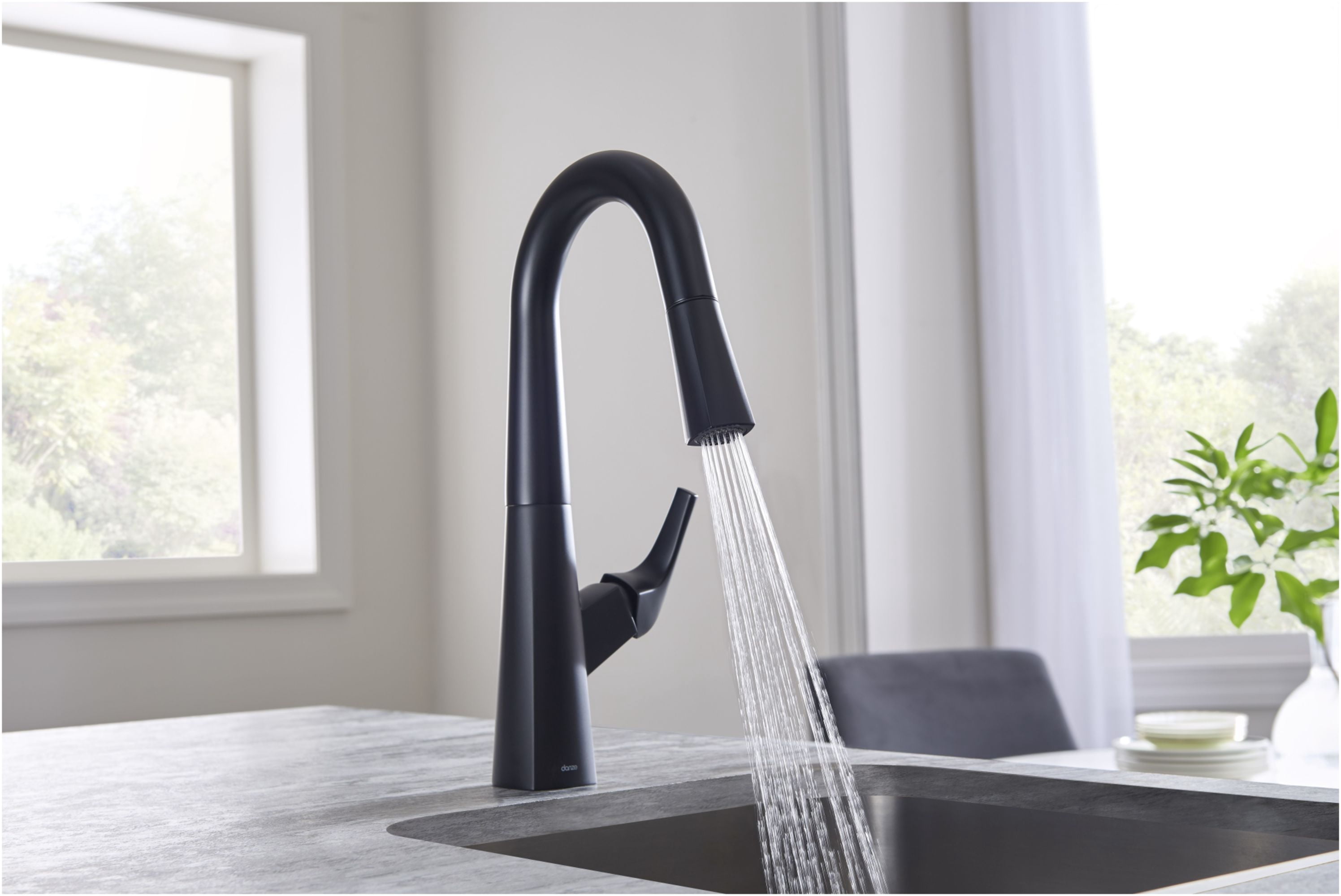 Gerber Vaughn Single Handle Kitchen Bar Faucet (Stainless Steel, 14.6 in Height) nrn3h