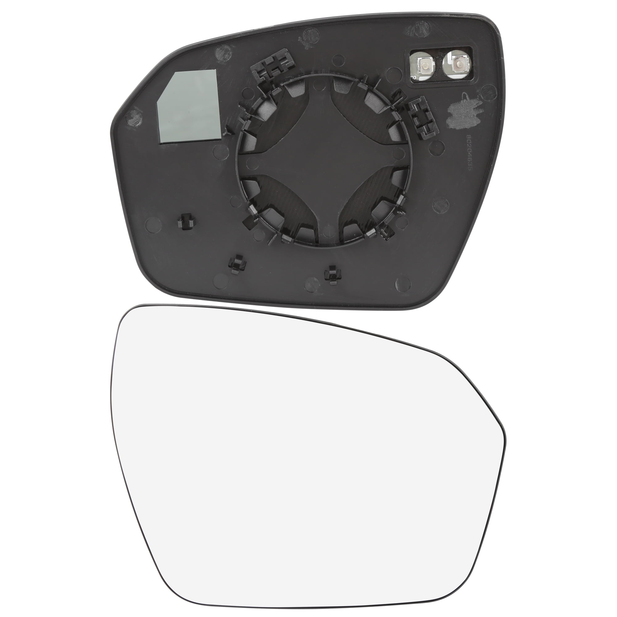 Unique Bargains Passenger Side Heated Mirror Glass with Backing Plate for Land Rover Range Rover Evoque (Right Hand, 1 Piece) h5k14