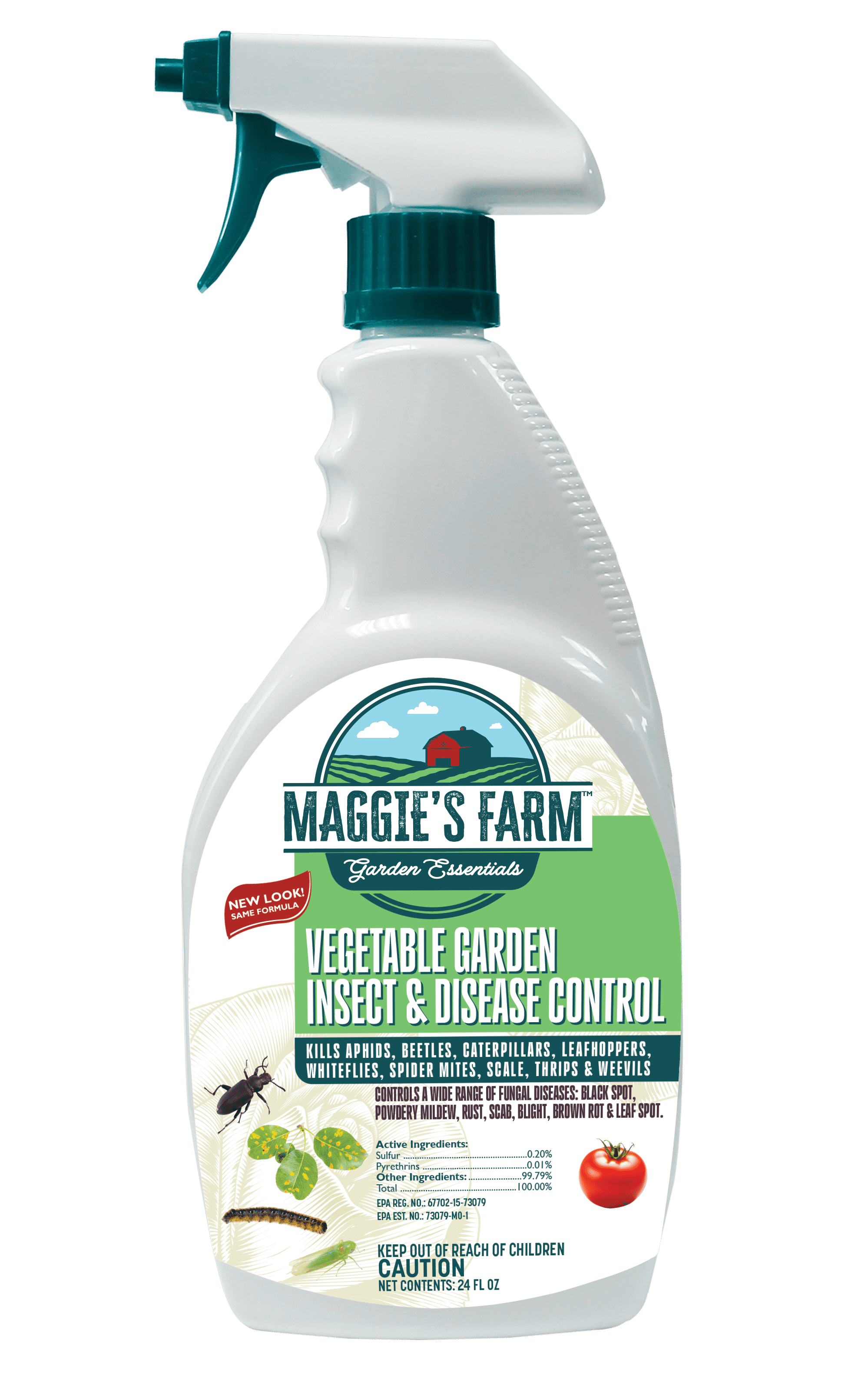Maggie's Farm Vegetable Garden Insect & Disease Control Spray (24 oz) arfcb