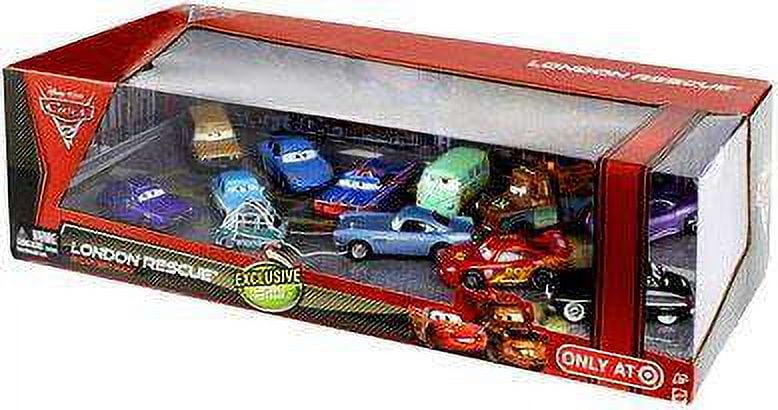 Mattel Disney Cars London Rescue Diecast Vehicle Set (12-Pack) 9uzf2