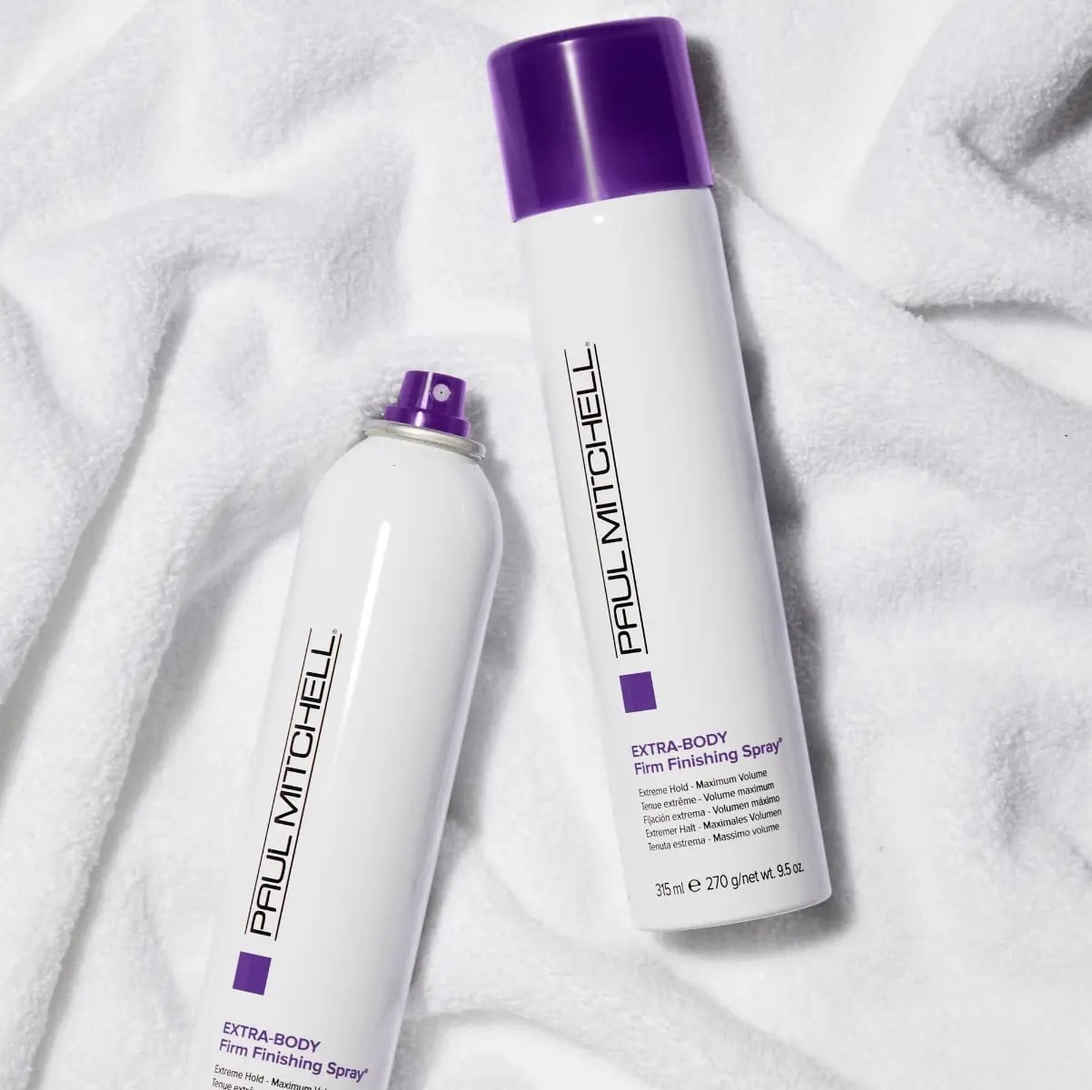 Paul Mitchell Extra-Body Firm Finishing Spray, Volumizing Hair Spray for Maximum Hold and Texture (9.5 oz) 3f4z5