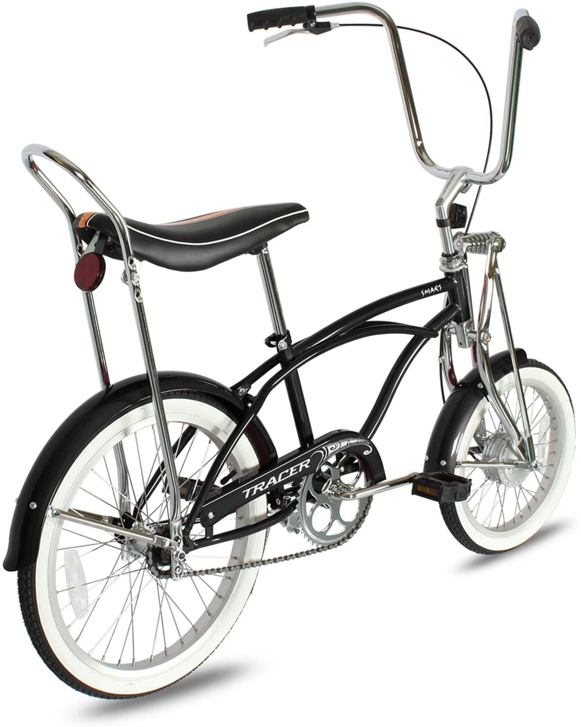 Wonder Wheels 16 Inch Lowrider Single Speed Bicycle with Alloy Rims (Matte Black, 16 in) mh78j