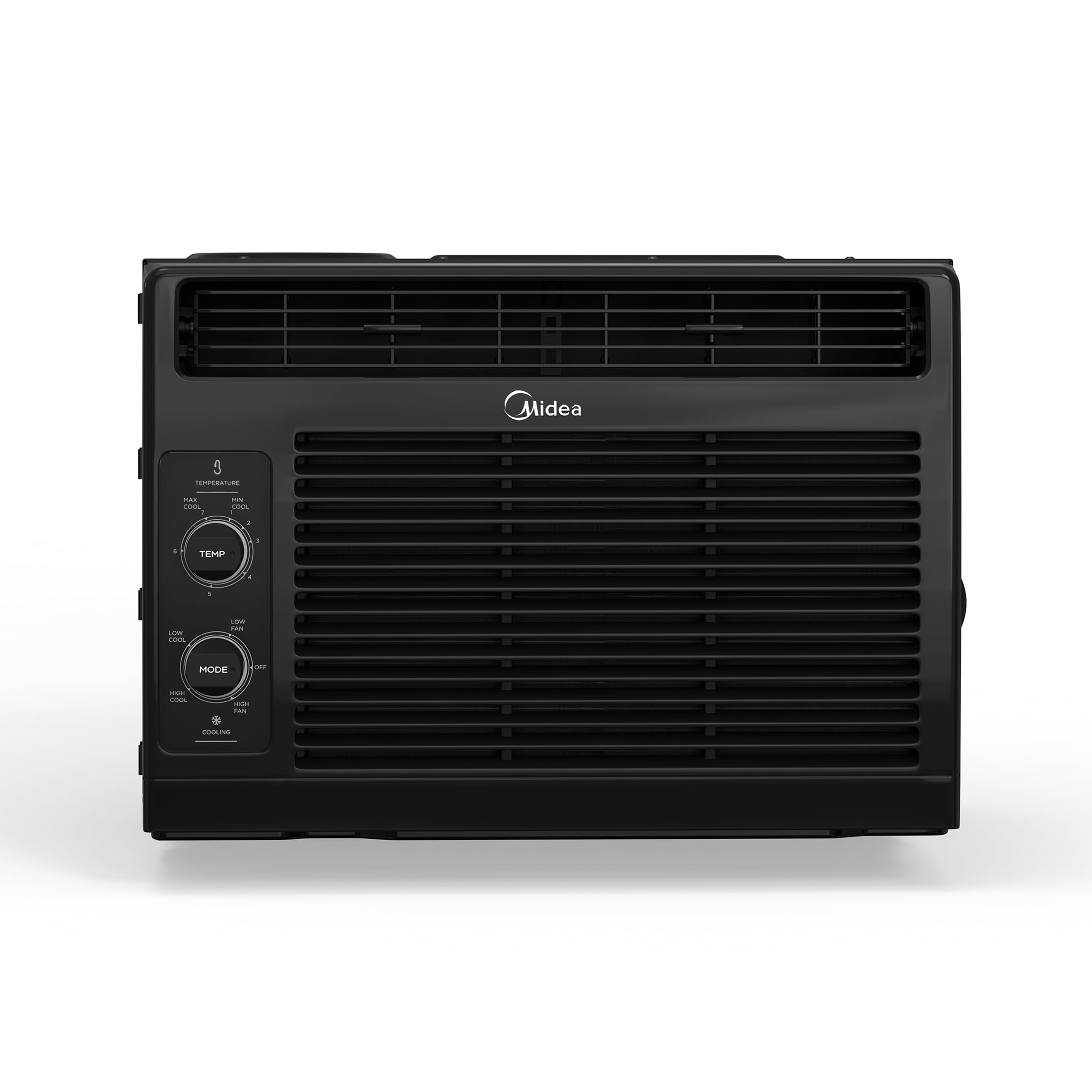 Midea 5,000 BTU Mechanical Window Air Conditioner for Small Rooms (Black, 150 sq ft) wly55