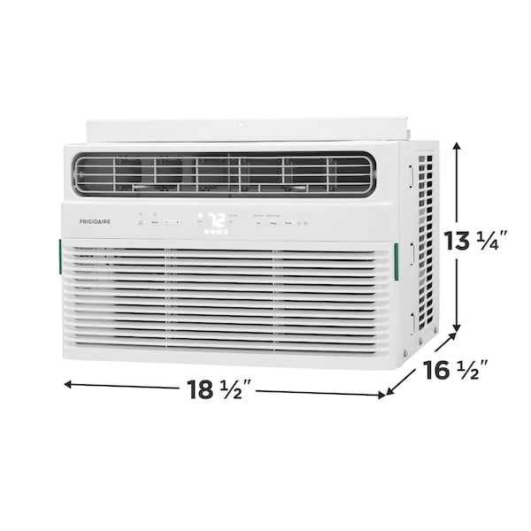 Frigidaire 8,000 BTU Smart Window Air Conditioner with Wi-Fi (White, 350 Sq. Ft.) xijai