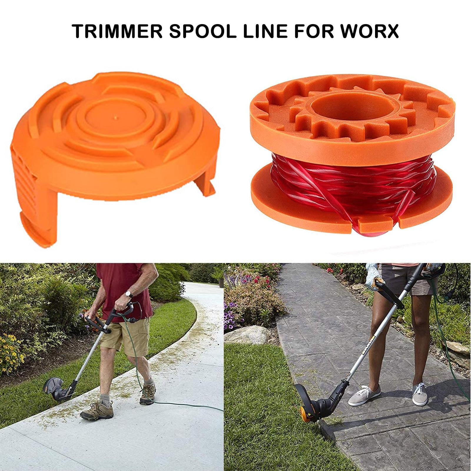 Worx Replacement Trimmer Line for WA0010 Spools (0.065 in, 10 ft) p28nx