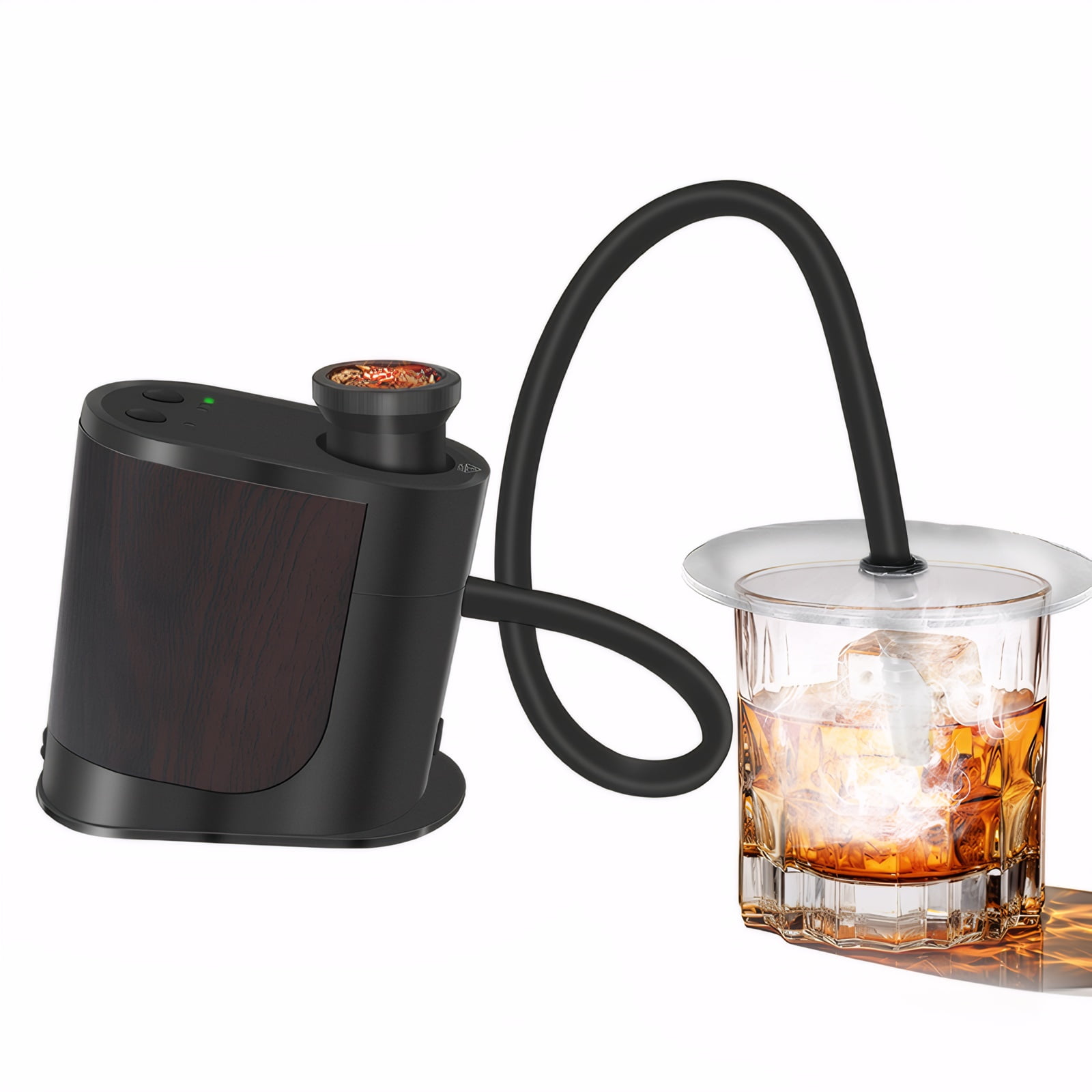 Eurhowing Handheld Electric Food Smoker Gun for Kitchen and Bartending (Black, 1 Unit) u25n4