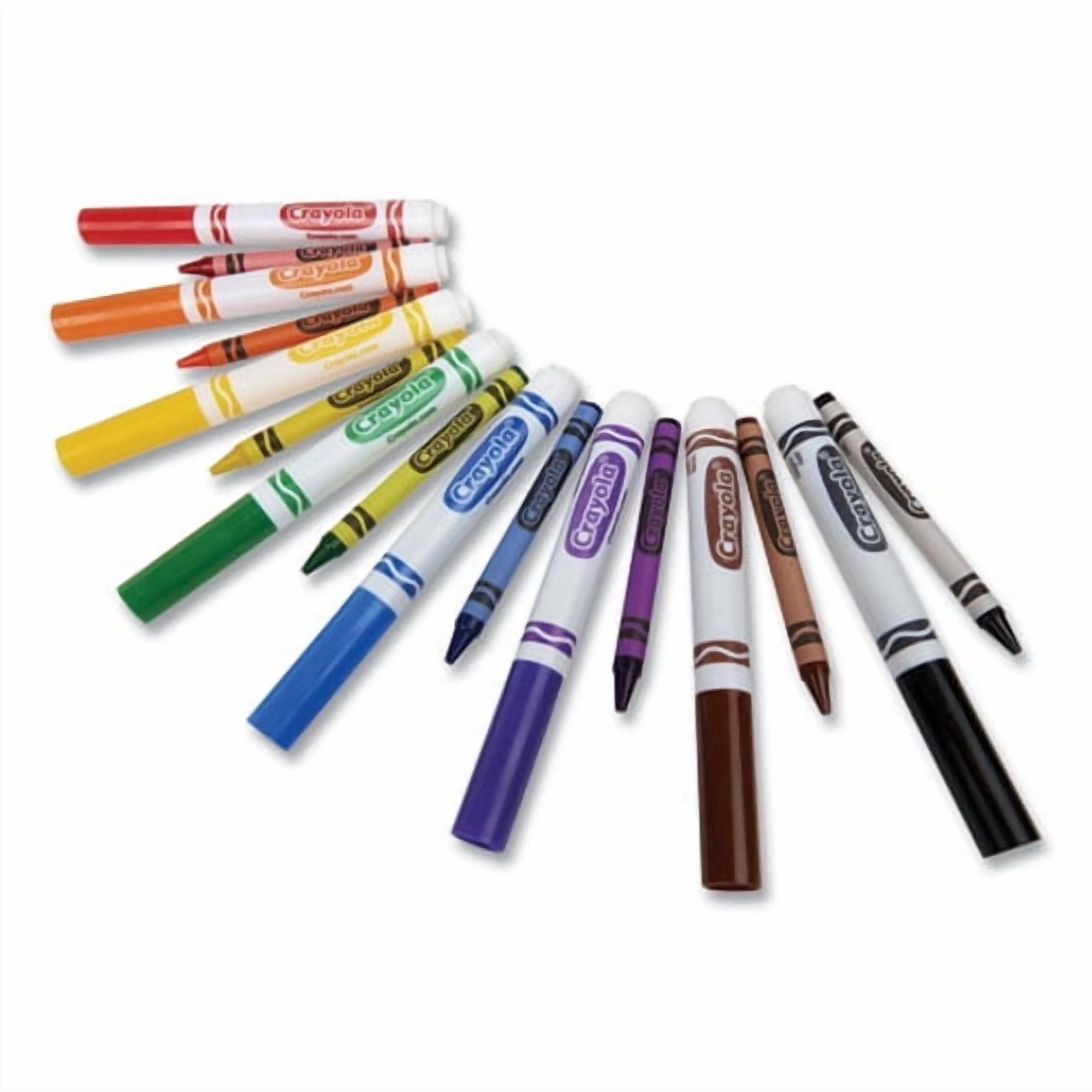 Crayola Crayon and Marker Classpack Set, Washable Art Supplies for Classroom Projects (Assorted Colors, 512 Pieces) 8k0uj