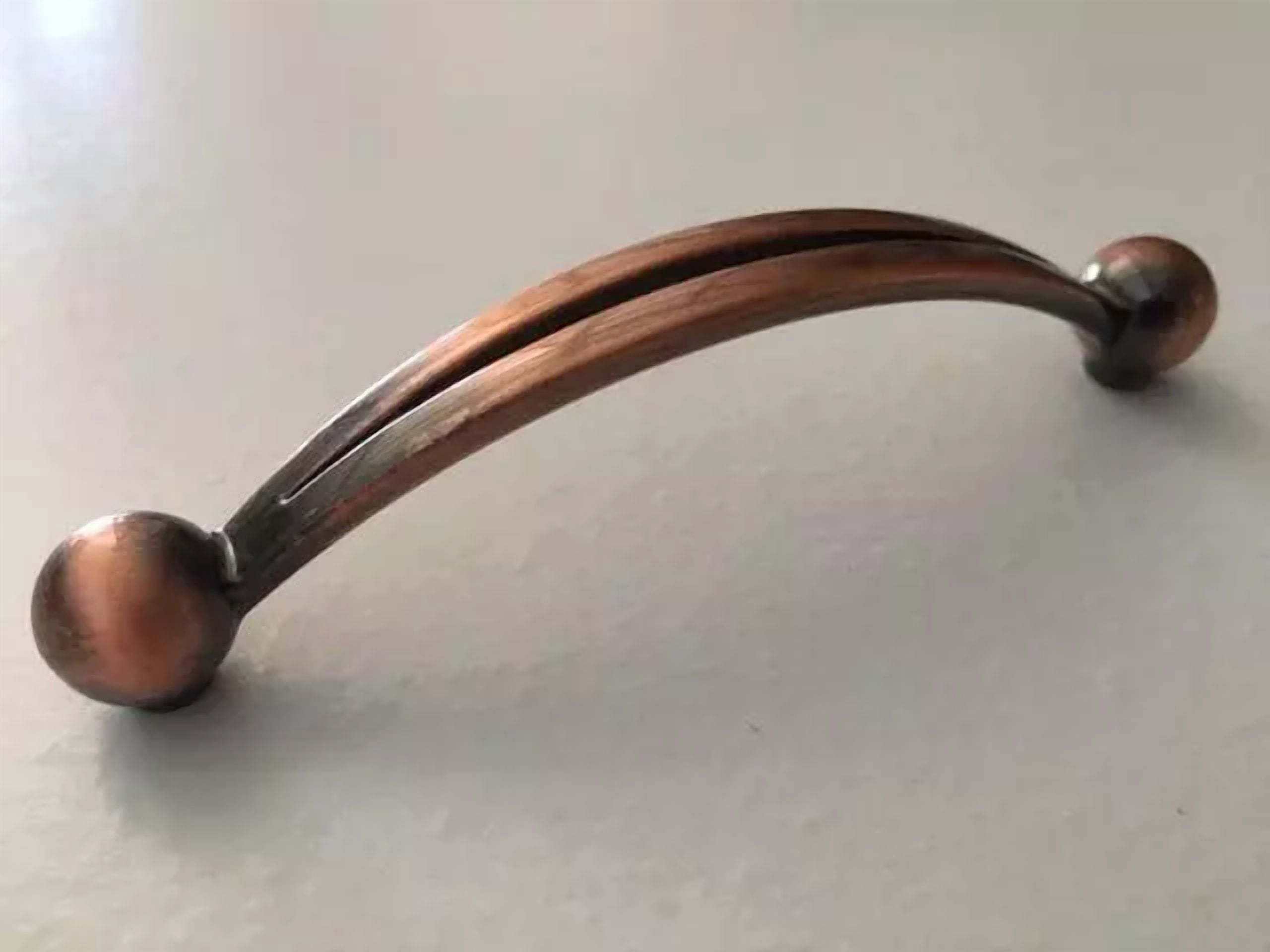 VAULT Copper Cabinet Pulls for Kitchen and Dresser (5 Pack, 5 in) f2kiy