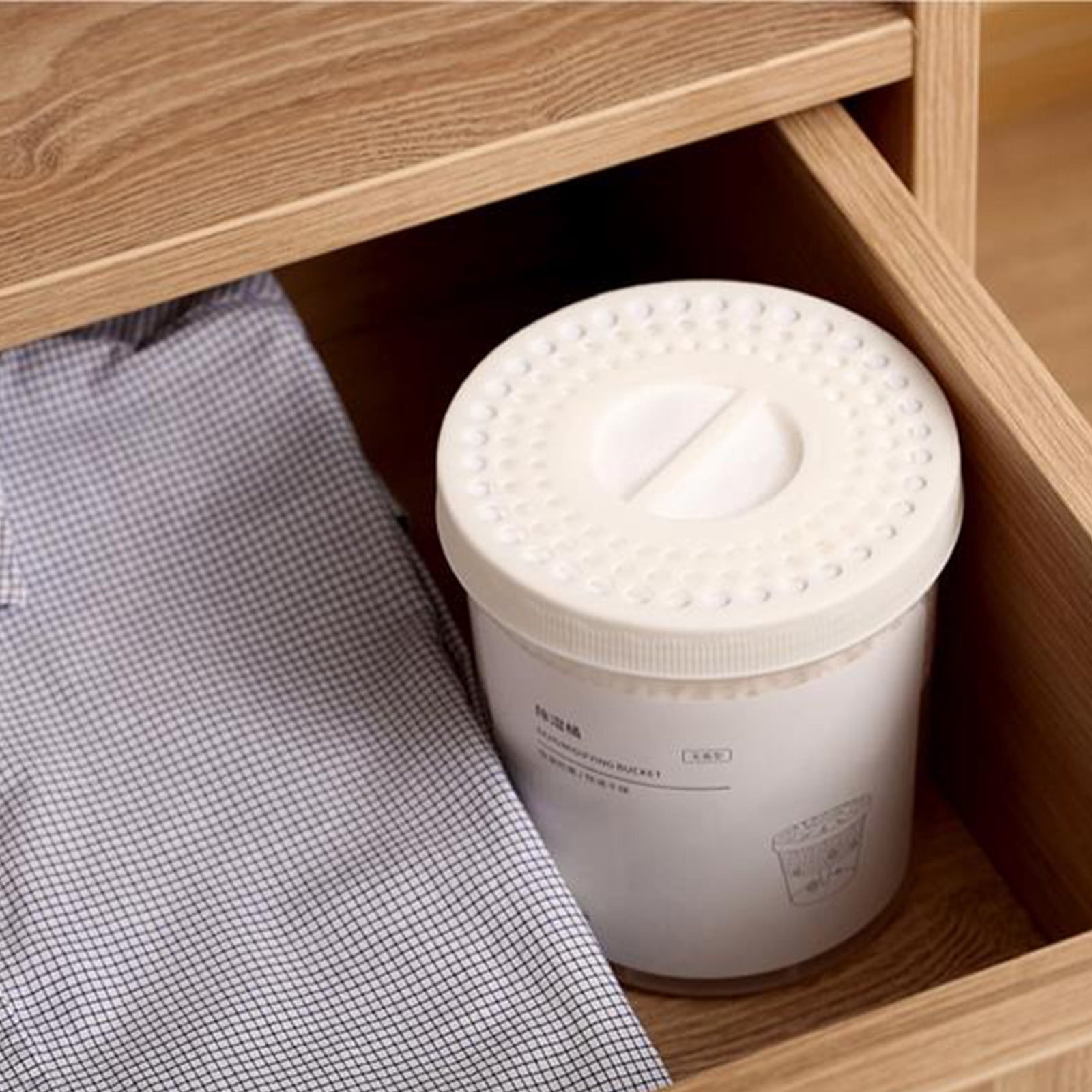 SNGMN Moisture Absorber Dehumidifier Bucket for Home and Closet (White, 23.67 fl oz) zxg8c