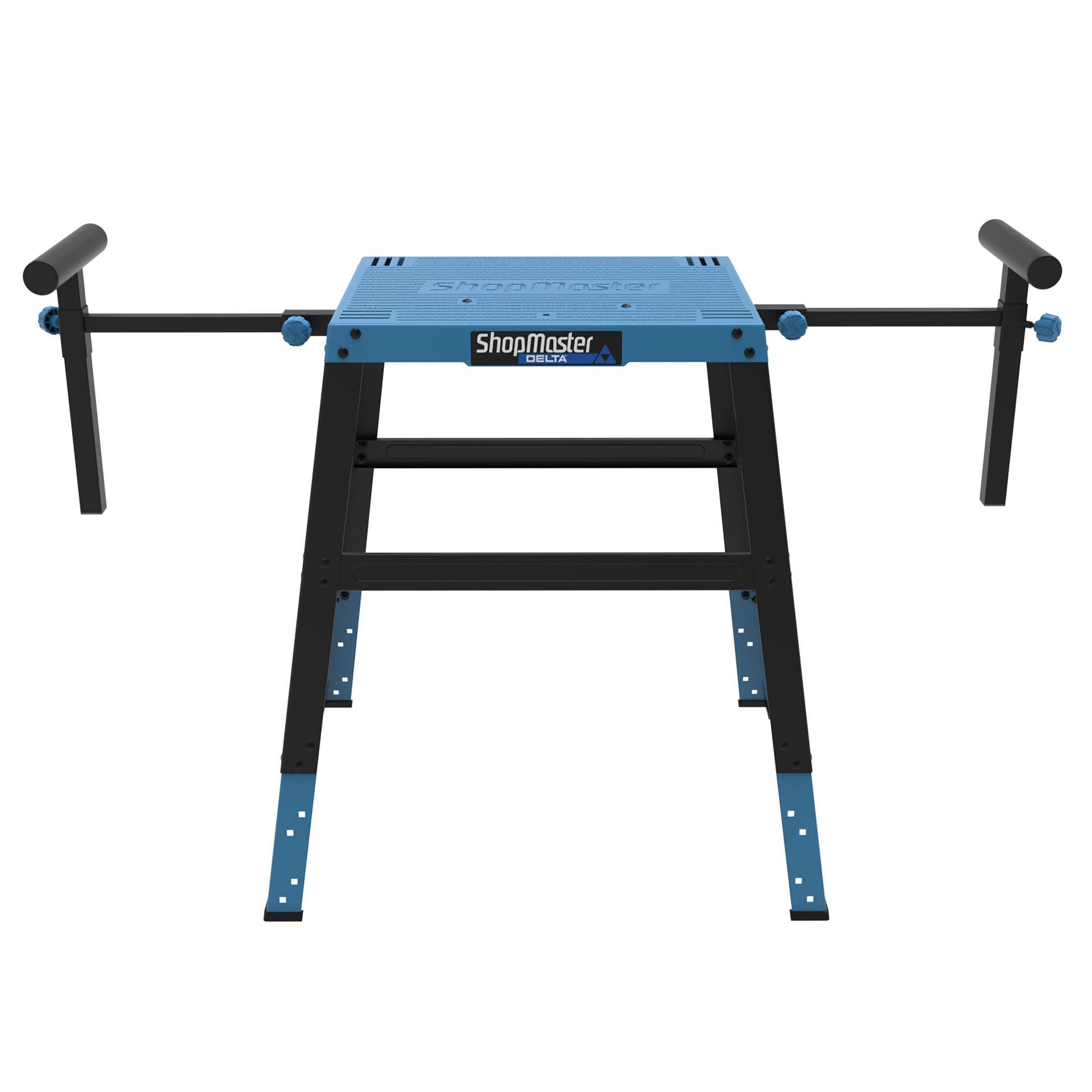 Delta ShopMaster Universal Table Saw and Miter Saw Stand (Heavy-Duty, Adjustable Height) cvjpk - Image 2