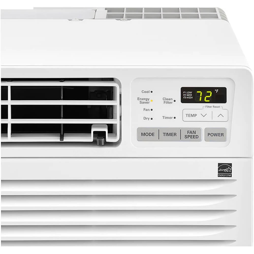 LG 14,000 BTU Through-the-Wall Air Conditioner with Remote Control (Black, 14,000 BTU) teu27