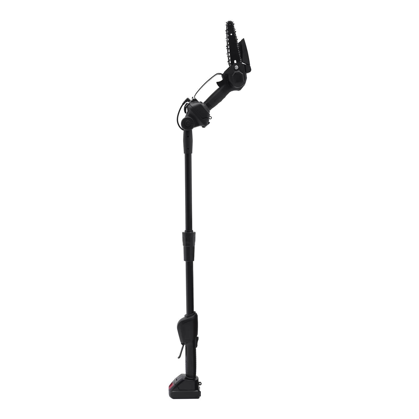 Generic 550W 2-in-1 Cordless Pole Saw and Handheld Chainsaw with Extension Pole (Black, 4.26 ft) q2n2b