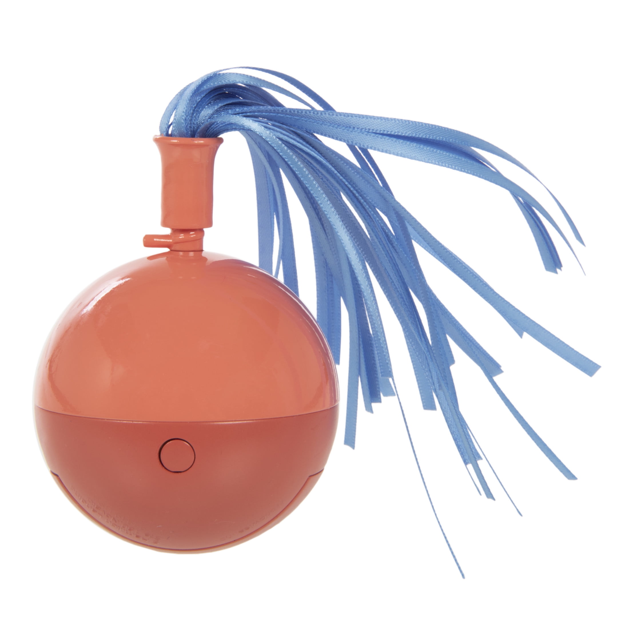 SmartyKat Twirly Top Electronic Motion Ball Cat Toy (Blue, 1 Count) 9s2sn