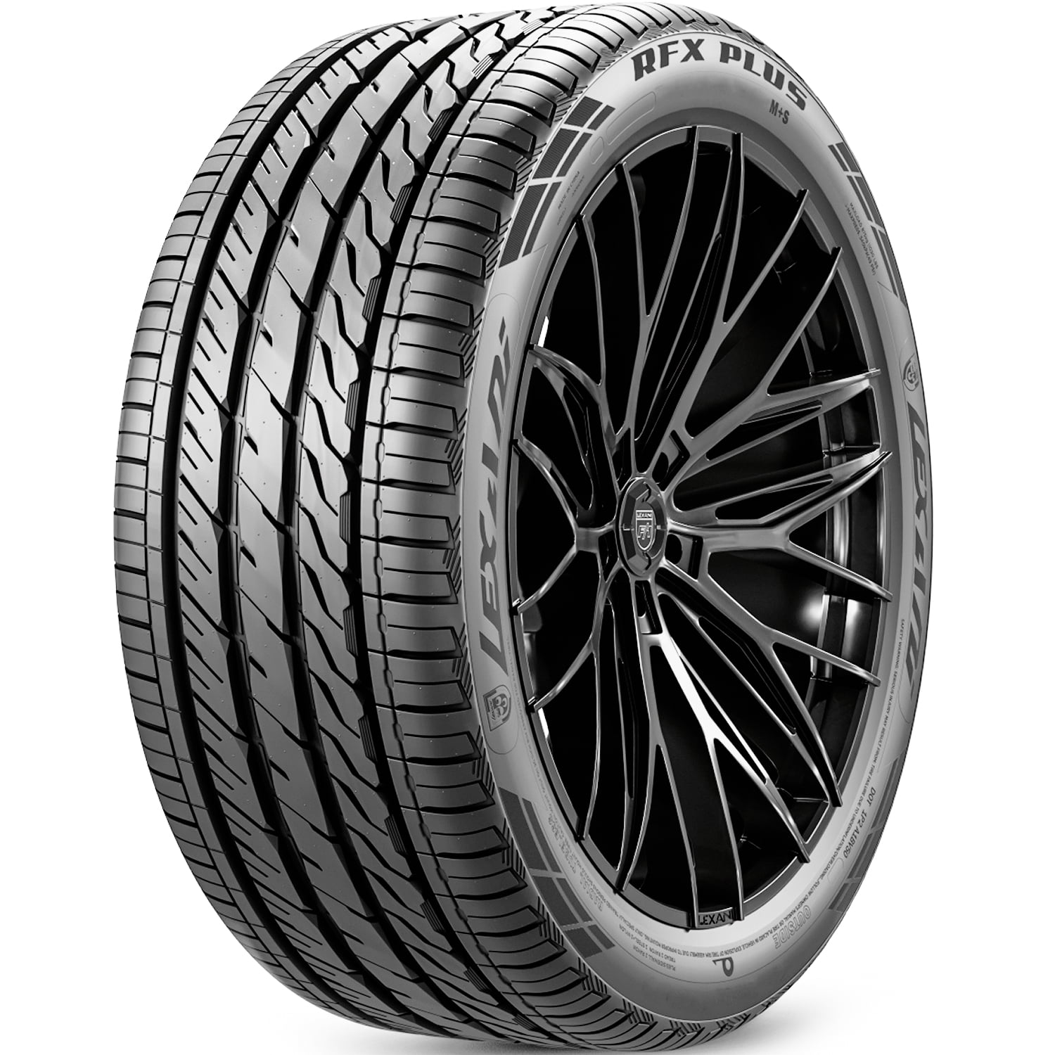 Lexani RFX Plus High Performance All Season Run Flat Tire (205/40R18) 52ry8