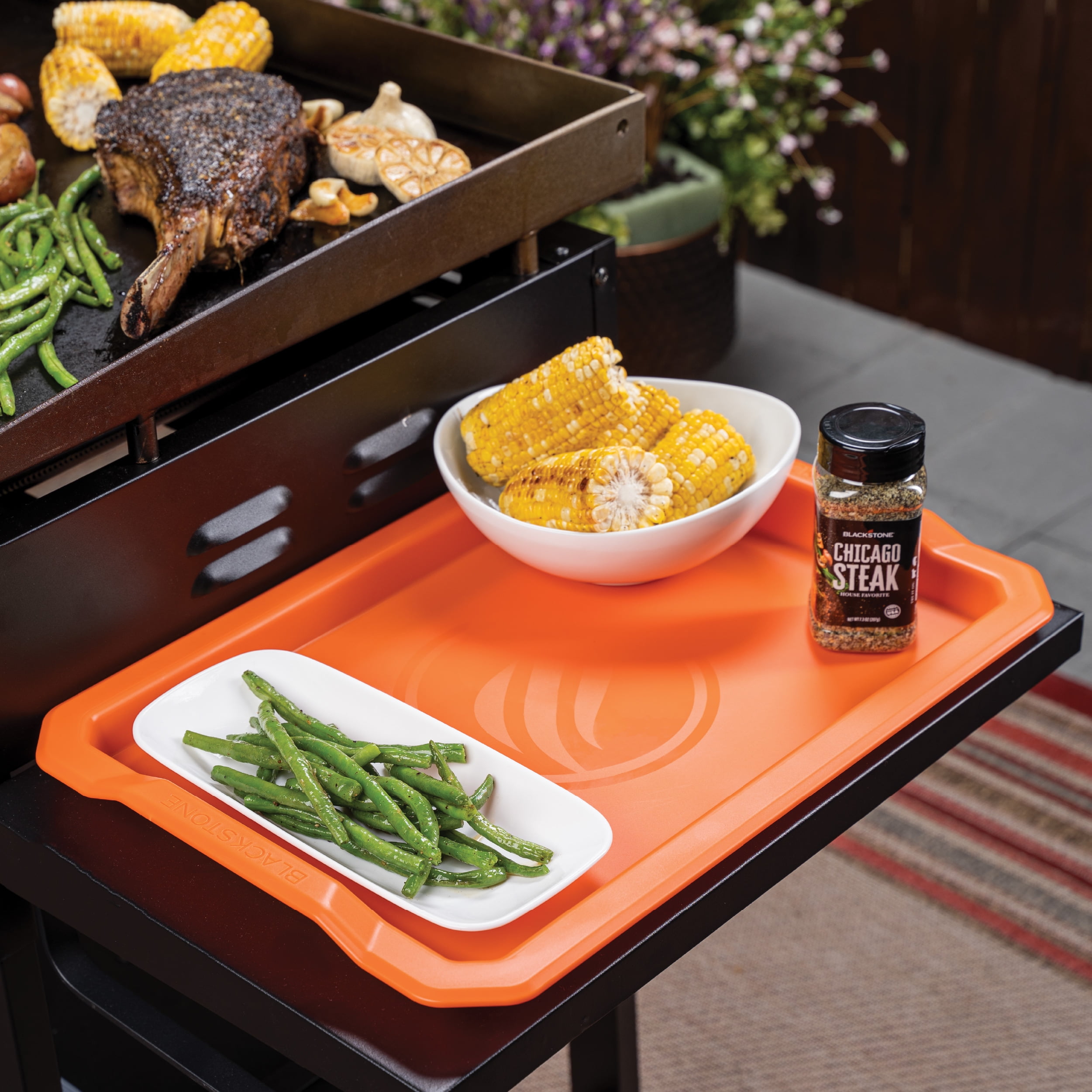 Blackstone Ultimate Griddle Kit Professional Cooking and Cleaning Set (Silver, 25-Piece) krabb