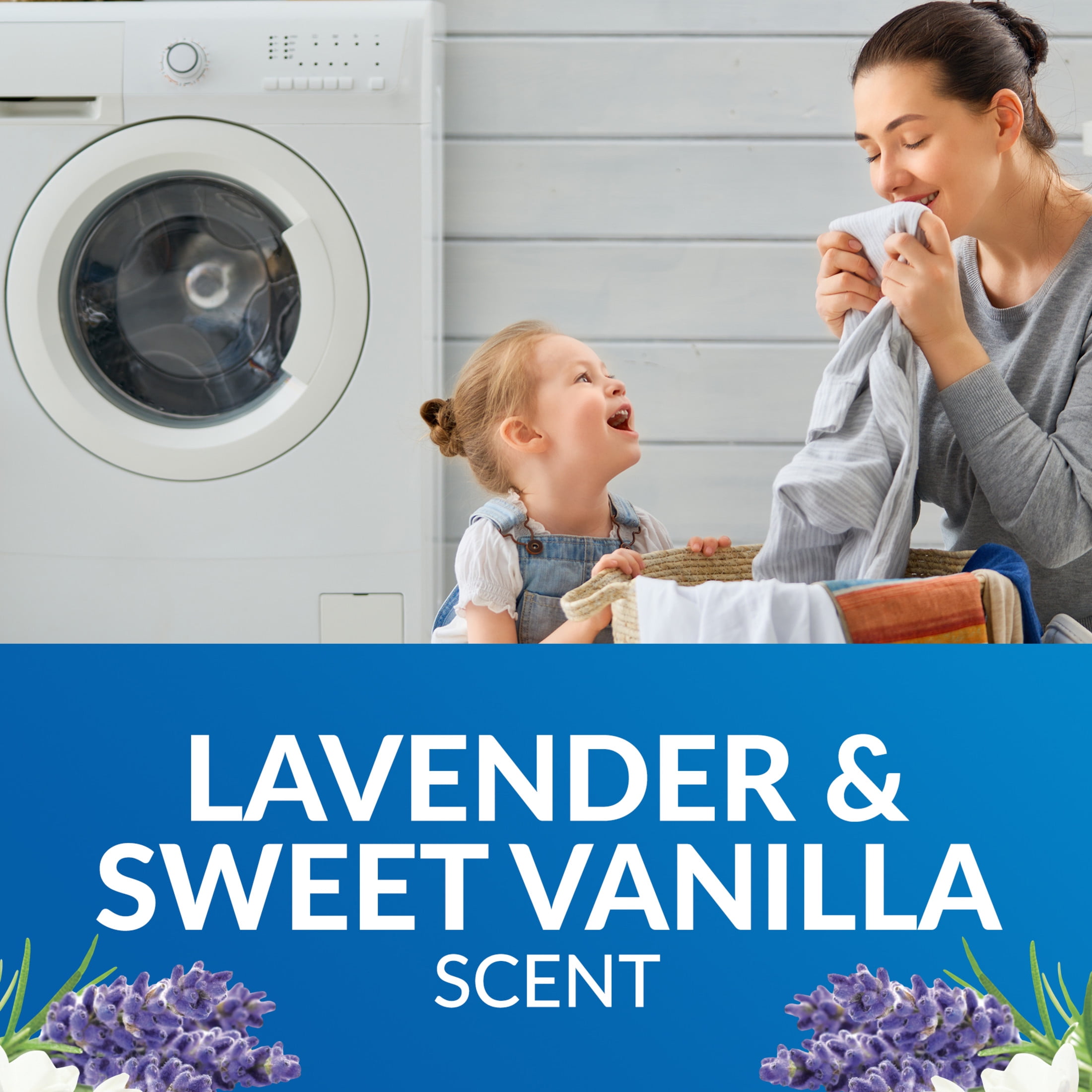 Xtra Plus Scent of Escape Liquid Laundry Detergent, Lavender & Sweet Vanilla (97.7 fl oz) essyd