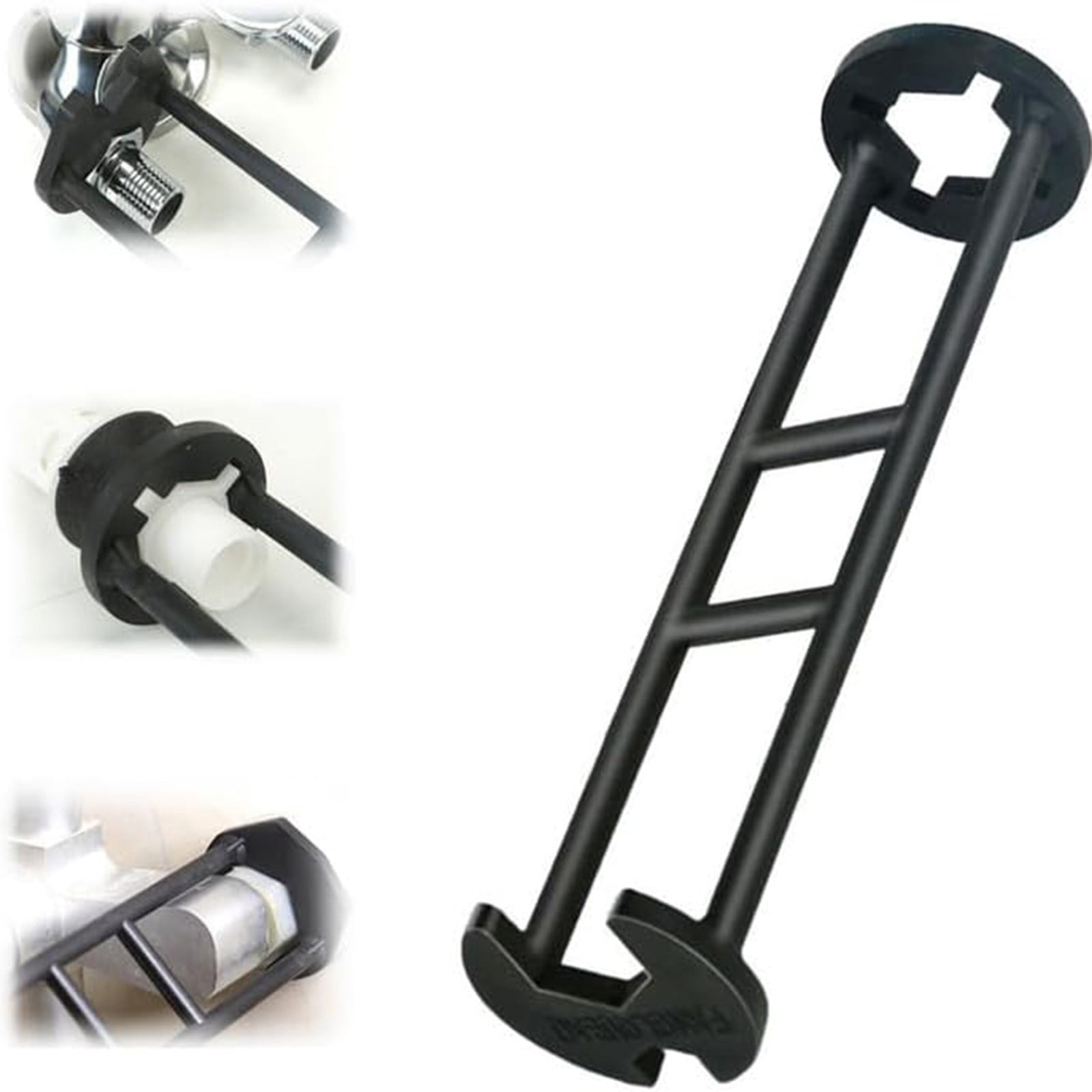 QQYBF Multifunctional Sink Wrench, Upgraded Dual Head Basin Wrench Set (7-in-1, Universal) 0l7nt
