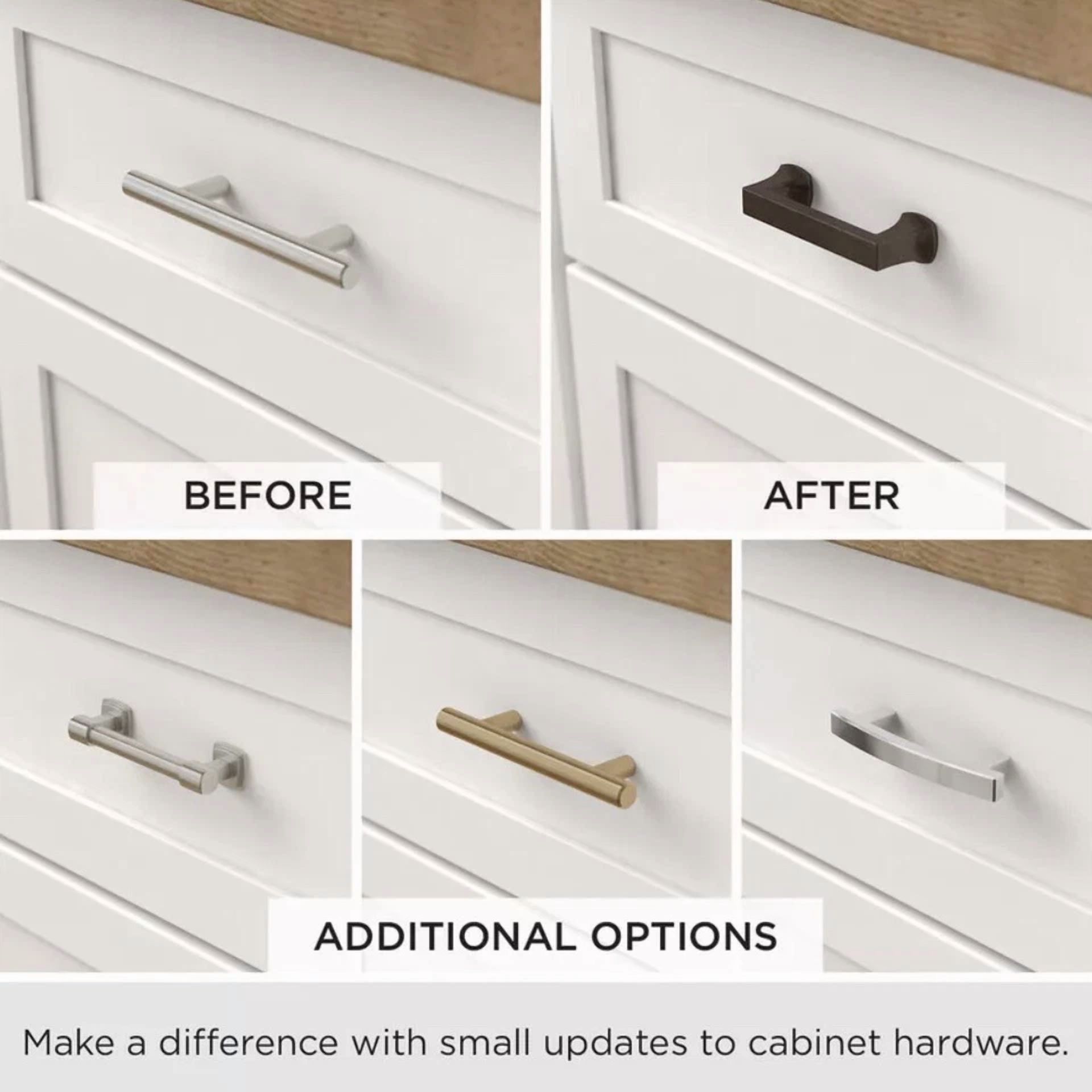 Flint Ethan Arch Cabinet Pull Handle (Satin Nickel, 3 in Center to Center) 1xw13 - Image 4