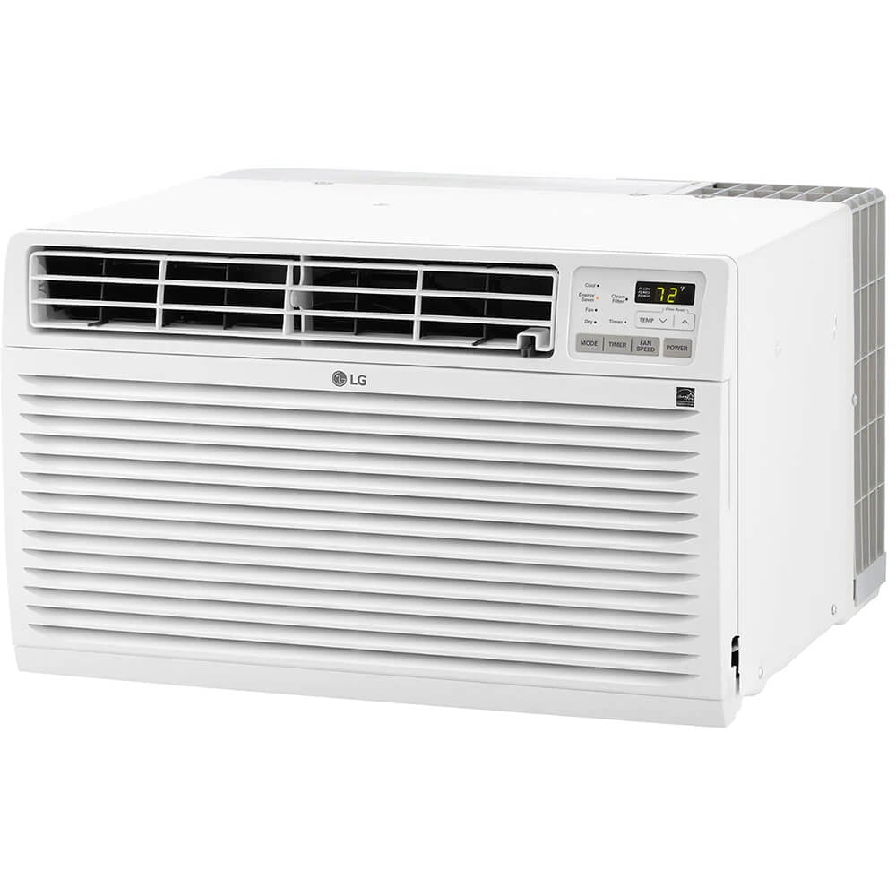 LG 14,000 BTU Through-the-Wall Air Conditioner with Remote Control (Black, 14,000 BTU) teu27