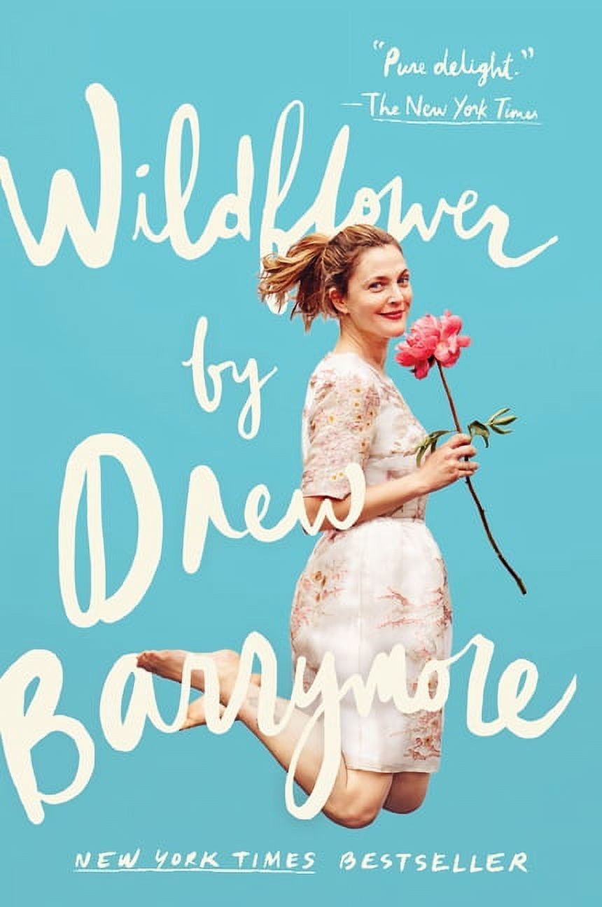 Drew Barrymore Wildflower Memoir Book (Hardcover) s785a