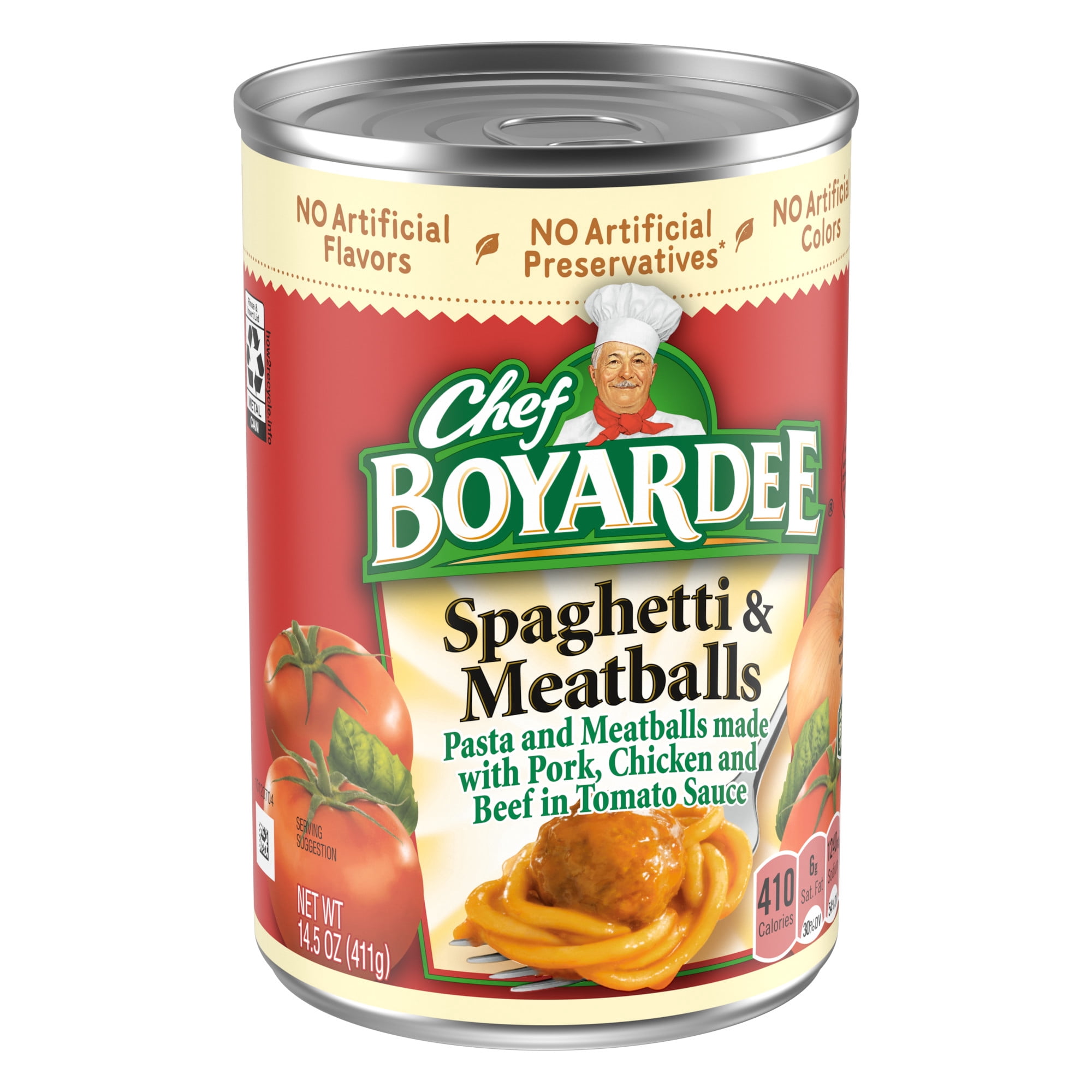 Chef Boyardee Spaghetti and Meatballs in Tomato Sauce (14.5 oz) 44vwe