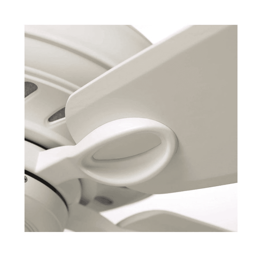 Luminance Kathy Ireland Home Penbrooke Eco Ceiling Fan with 6-Speed Wall Control (Satin White, 60 in) t7p6x