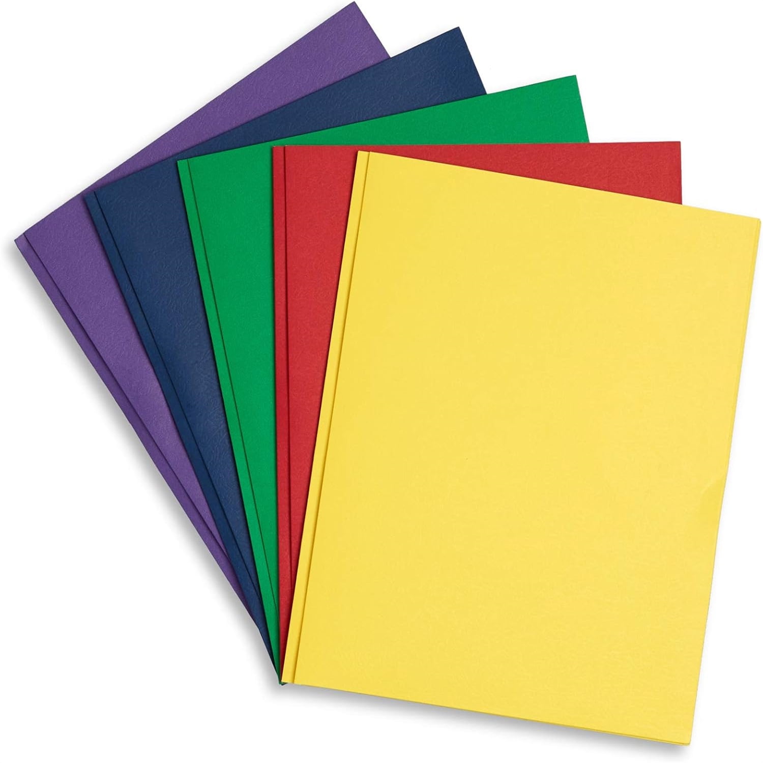 Office Depot Paper Two Pocket Folders with Prongs (Assorted Colors, 100 Pack) mg7n2