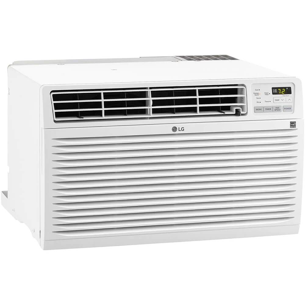 LG 14,000 BTU Through-the-Wall Air Conditioner with Remote Control (Black, 14,000 BTU) teu27