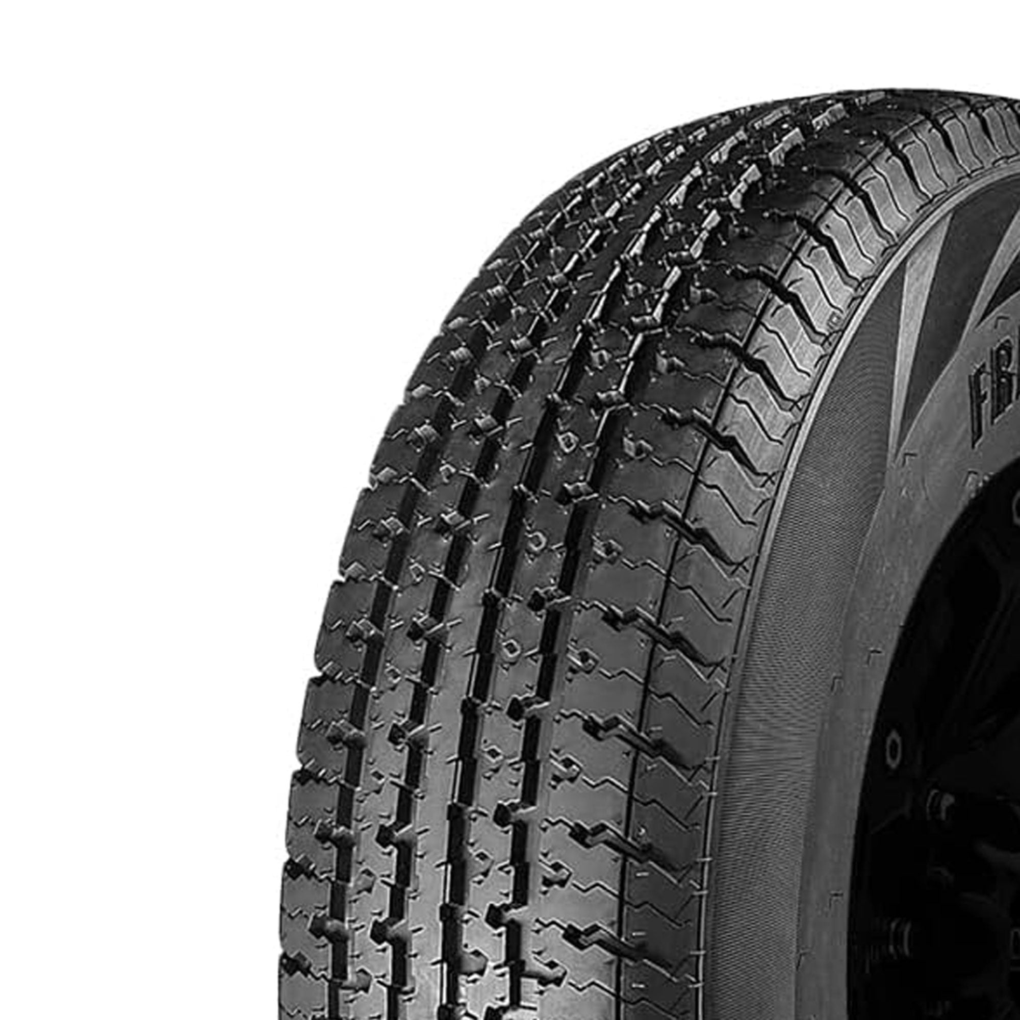 Freedom Hauler ST Radial Trailer Tire (ST225/75R15, Load Range E) 12md7
