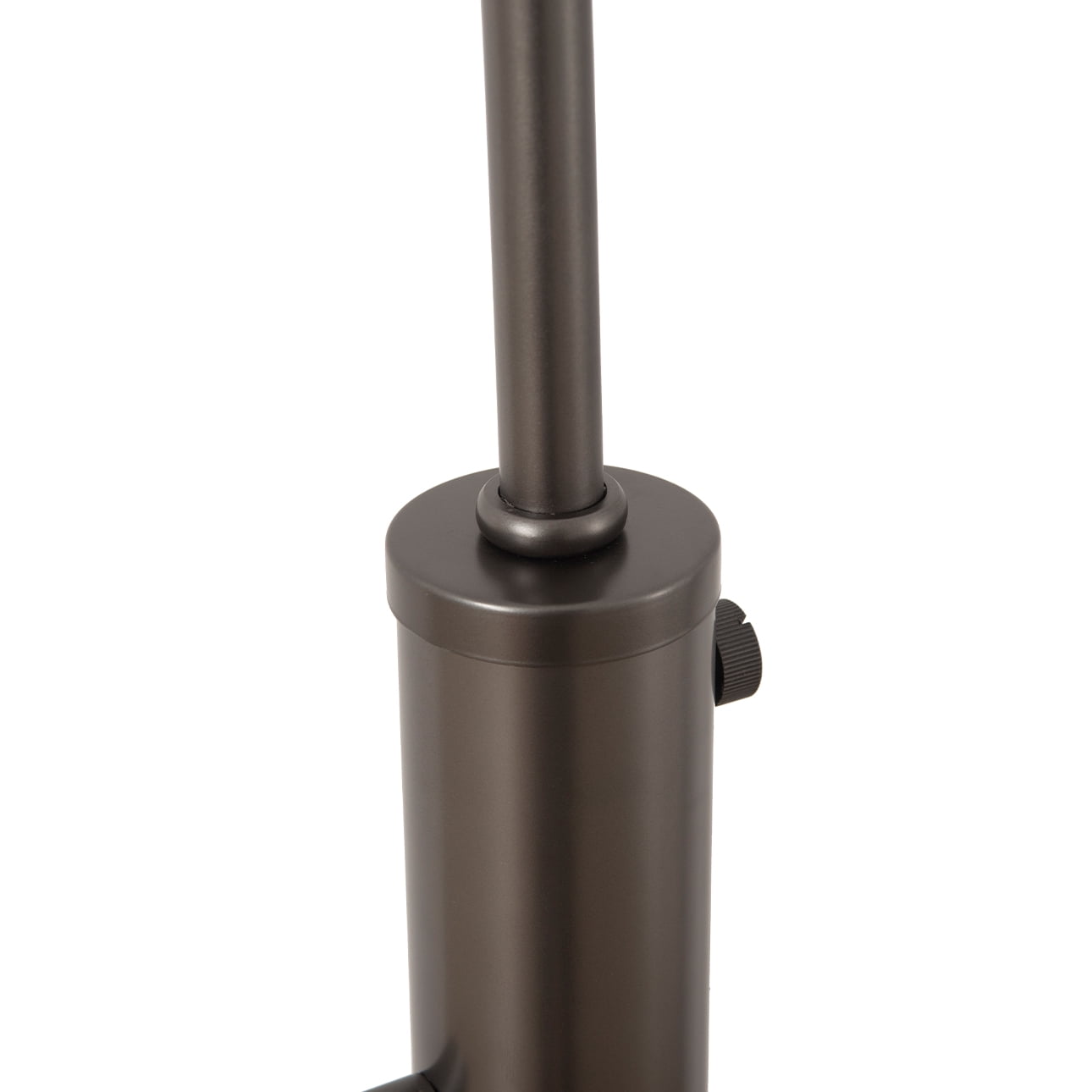 NOVA of California Palm Springs Arc Floor Lamp with Dimmer Switch (Gunmetal and Gray, 87 in) ibw5t