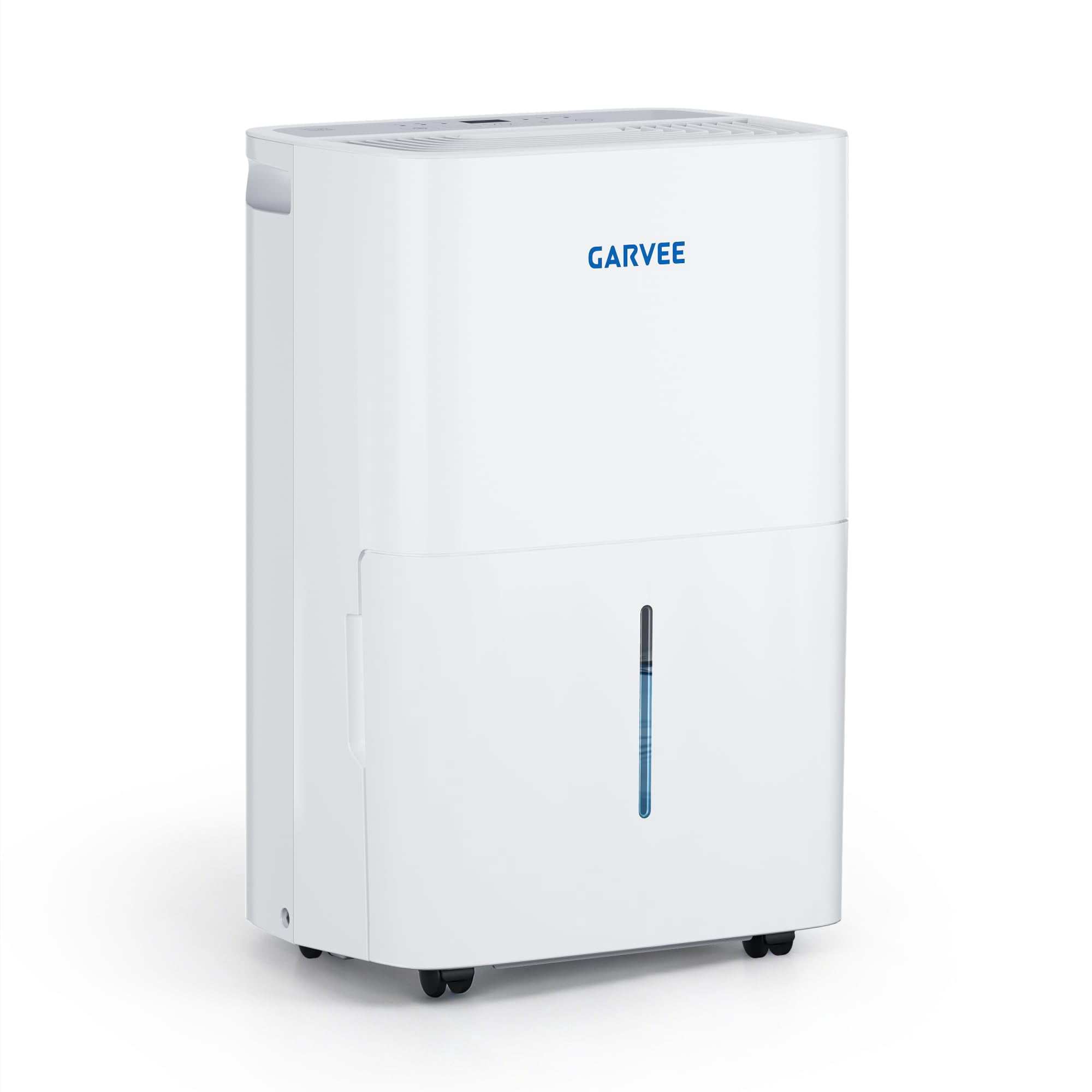 GarveeLife Dehumidifier for Basement and Home, Large Room Moisture Remover with Smart Control and Washable Filter (White, 35 Pint) 5bse0